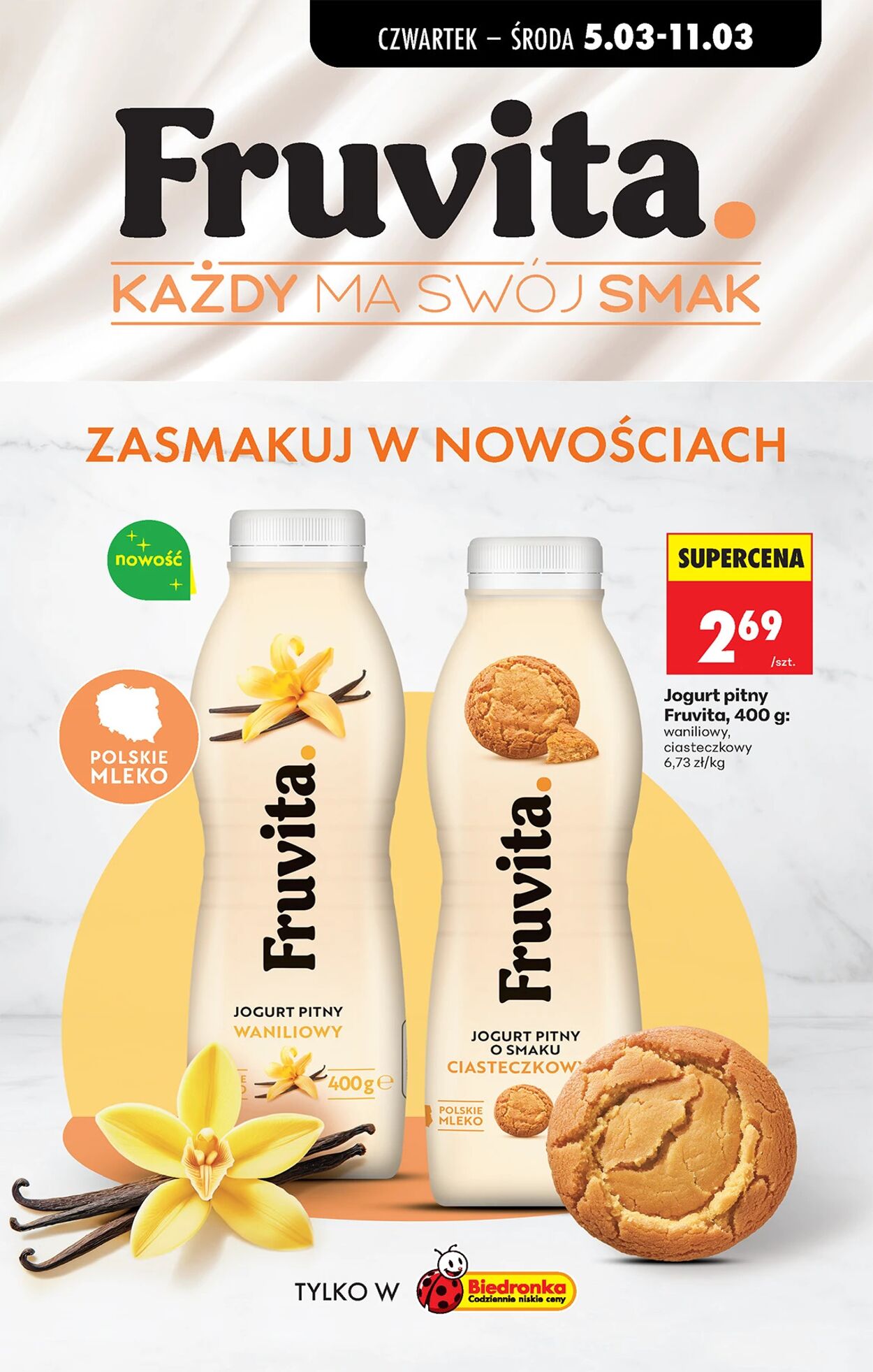 Gazetka Biedronka 09.03.2026 - 15.03.2026