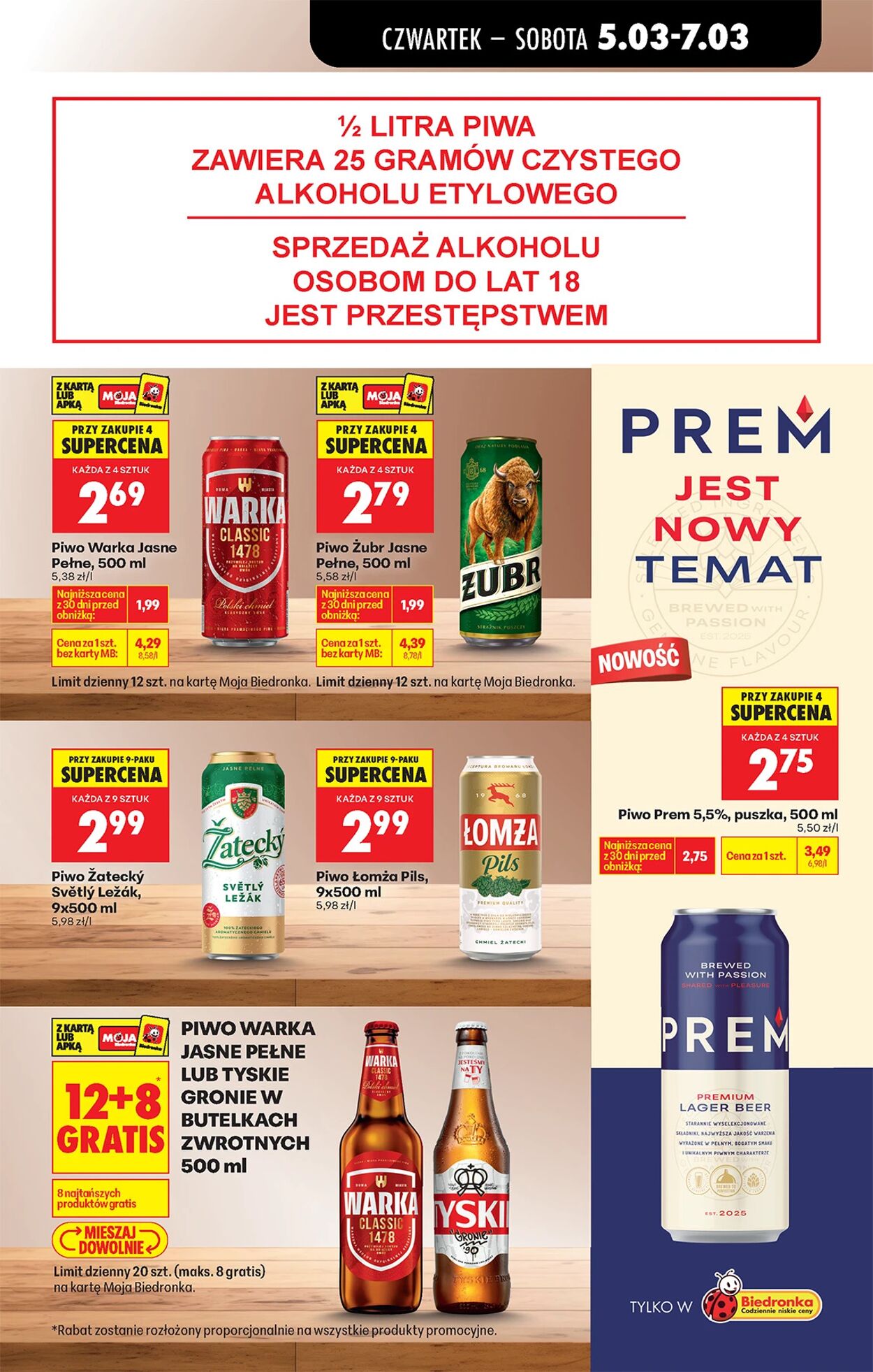 Gazetka Biedronka 09.03.2026 - 15.03.2026