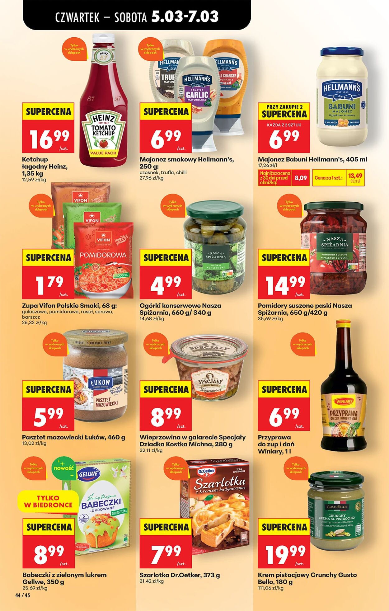 Gazetka Biedronka 09.03.2026 - 15.03.2026