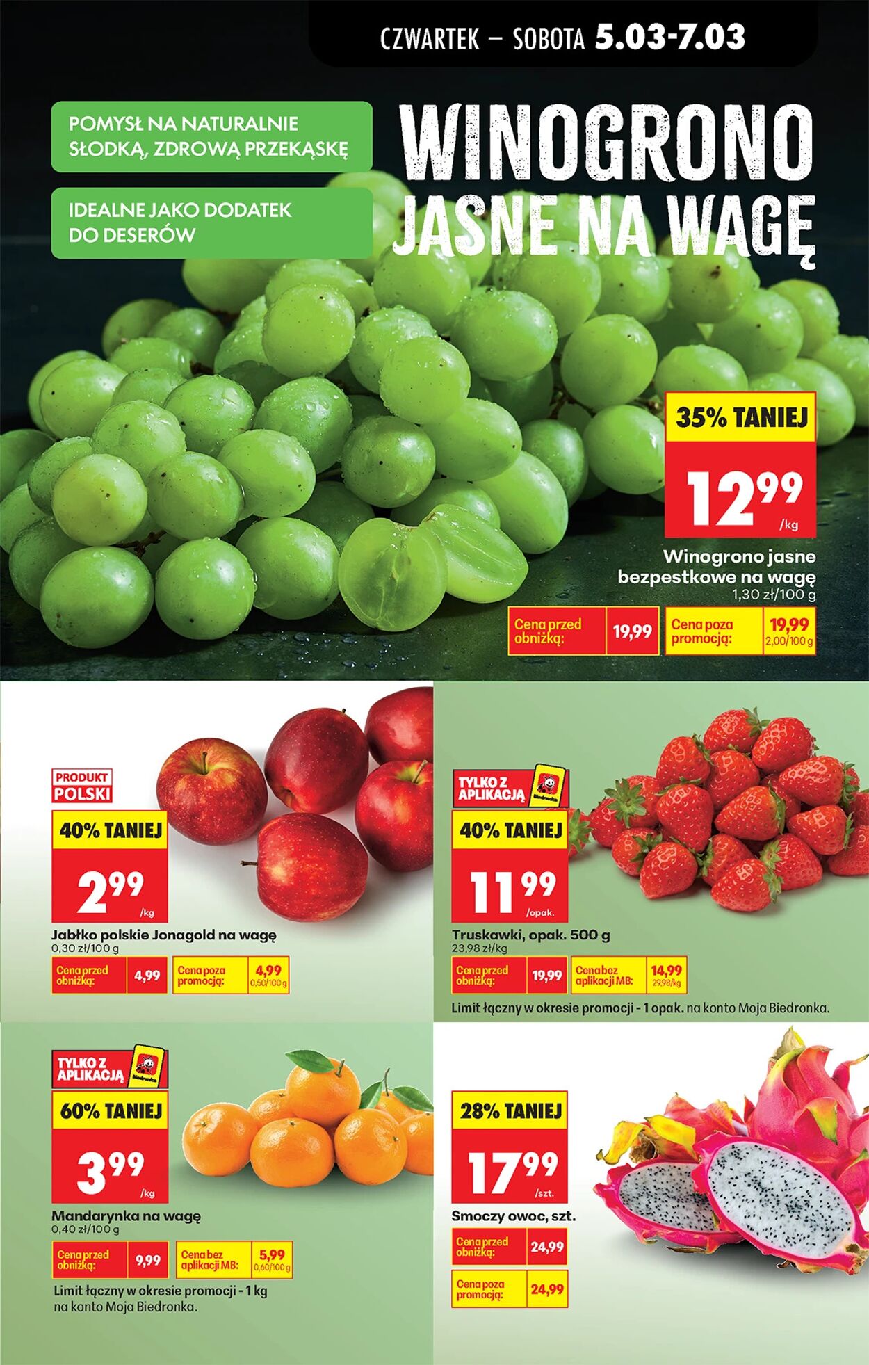 Gazetka Biedronka 09.03.2026 - 15.03.2026