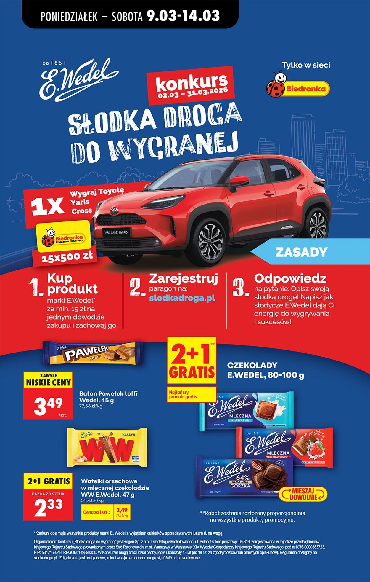 Gazetka Biedronka 16.03.2026 - 22.03.2026
