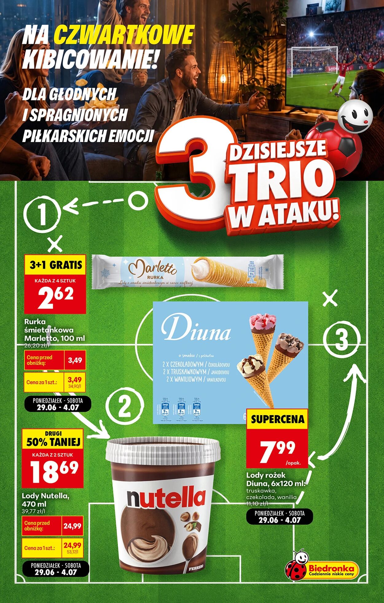 Gazetka Biedronka - Football - oferta od 02.07 - Gazetka - Biedronka.pl 2 lip, 2026 - 9 lip, 2026