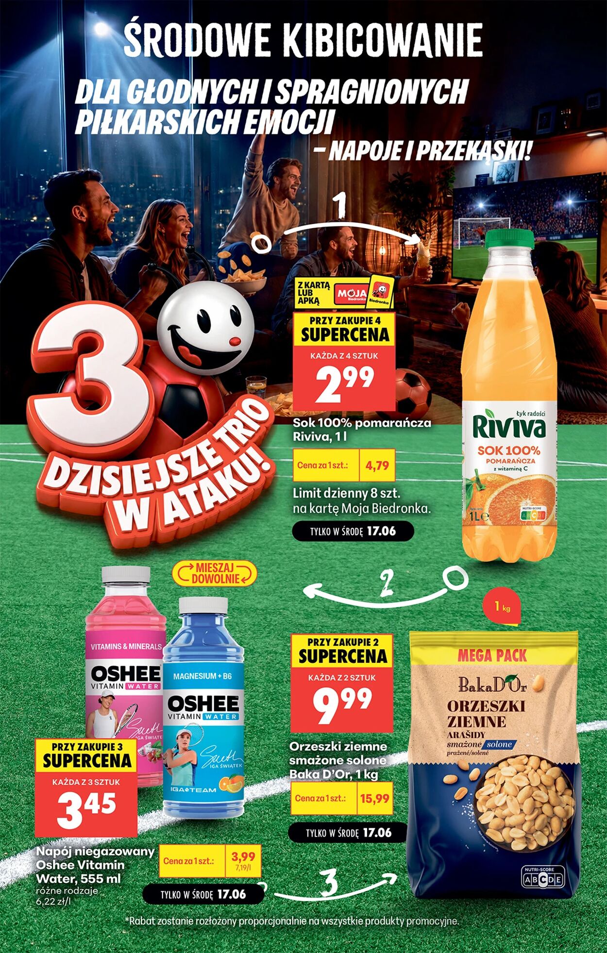 Gazetka Biedronka - Football - oferta od 17.06 - Gazetka - Biedronka.pl 17 cze, 2026 - 24 cze, 2026