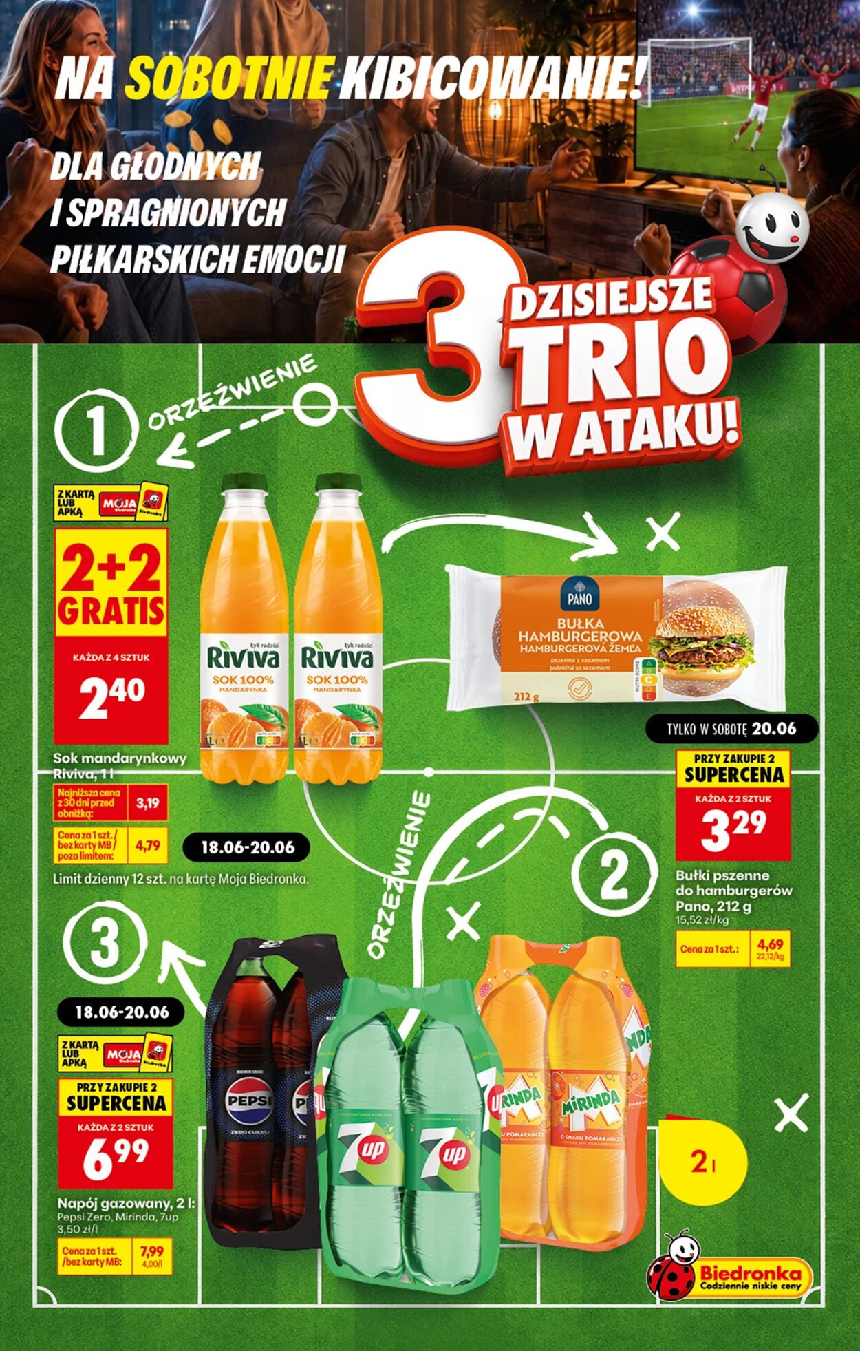Gazetka Biedronka - Football - oferta od 18.06 - Gazetka - Biedronka.pl 18 cze, 2026 - 25 cze, 2026