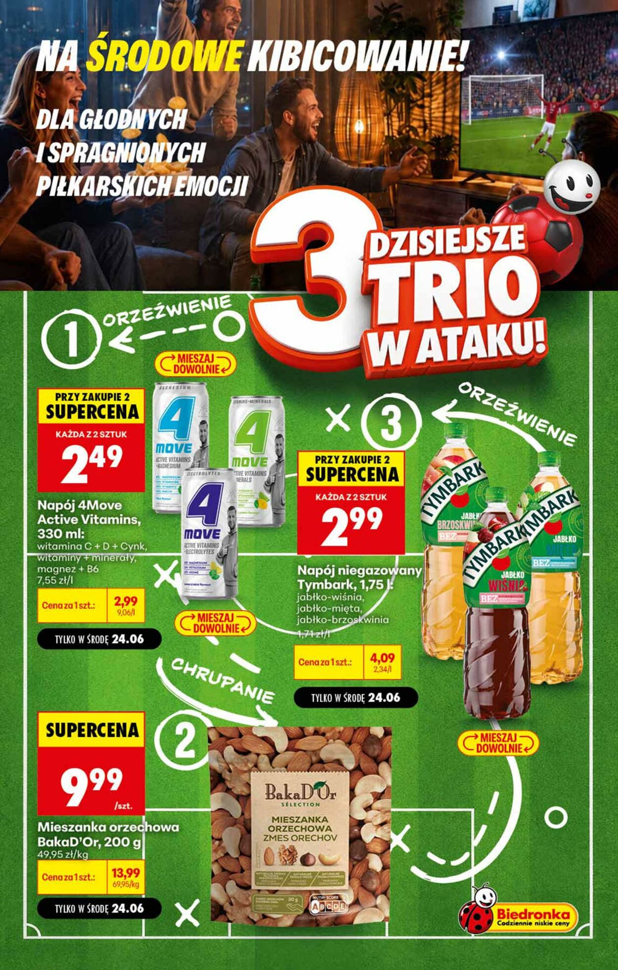 Gazetka Biedronka - Football - oferta od 24.06 - Gazetka - Biedronka.pl 24 cze, 2026 - 1 lip, 2026