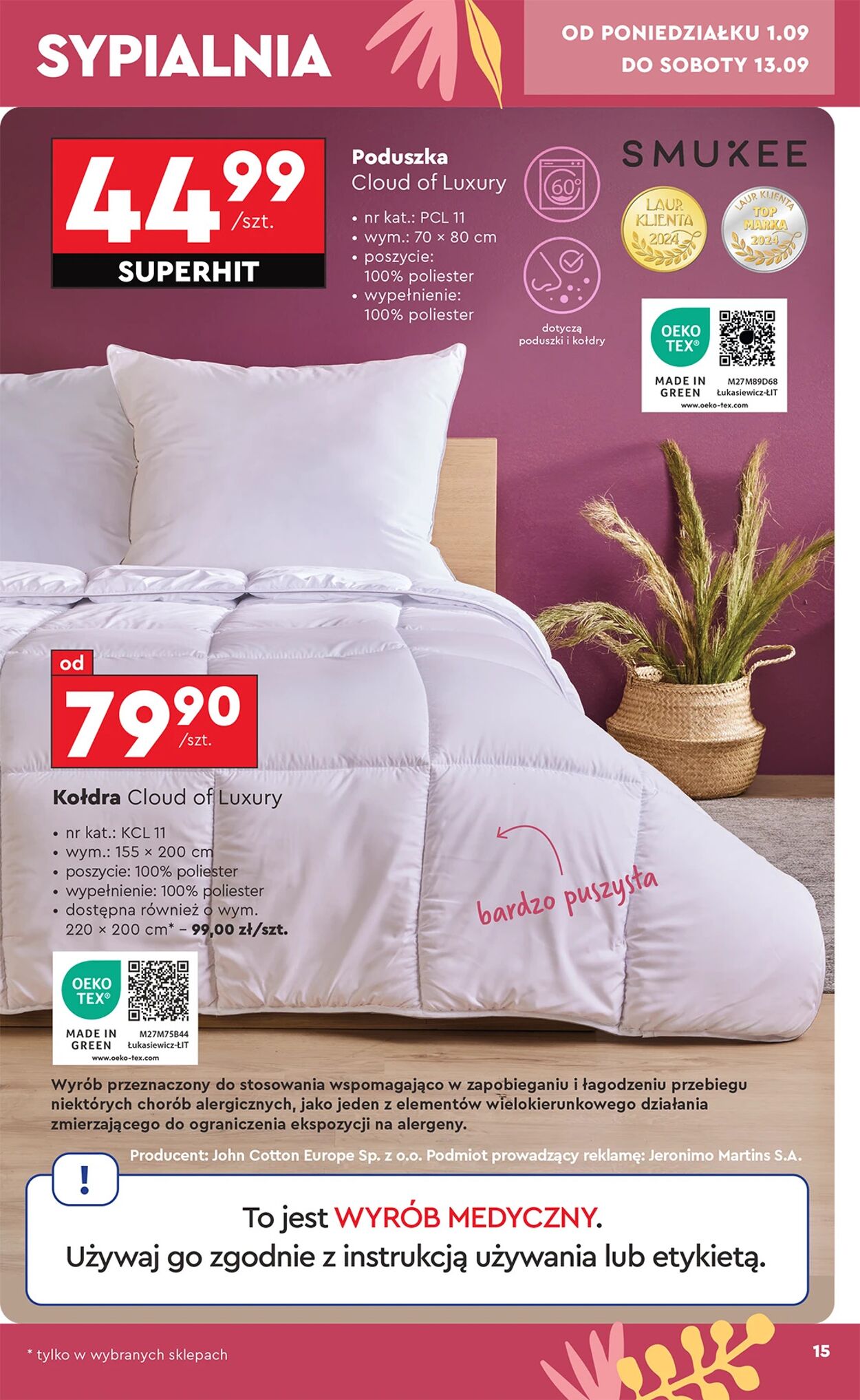 Gazetka Biedronka 01.09.2025 - 08.09.2025