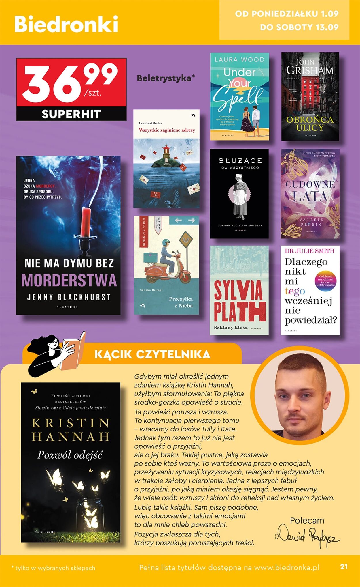 Gazetka Biedronka 01.09.2025 - 08.09.2025