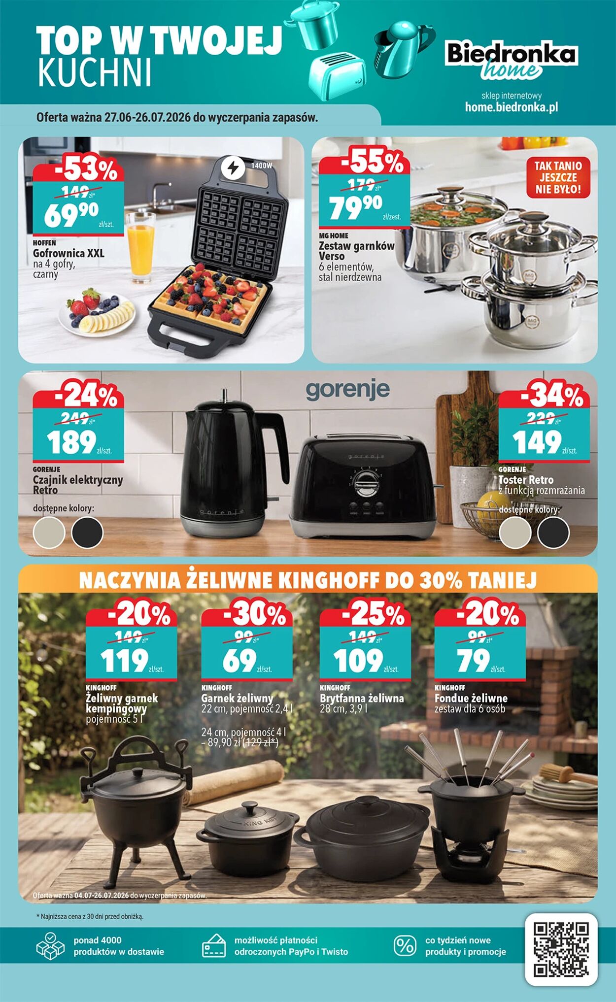 Gazetka Biedronka 04.07.2026 - 11.07.2026