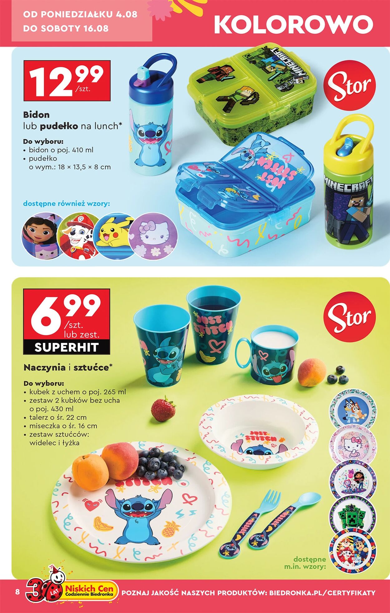 Gazetka Biedronka 04.08.2025 - 11.08.2025