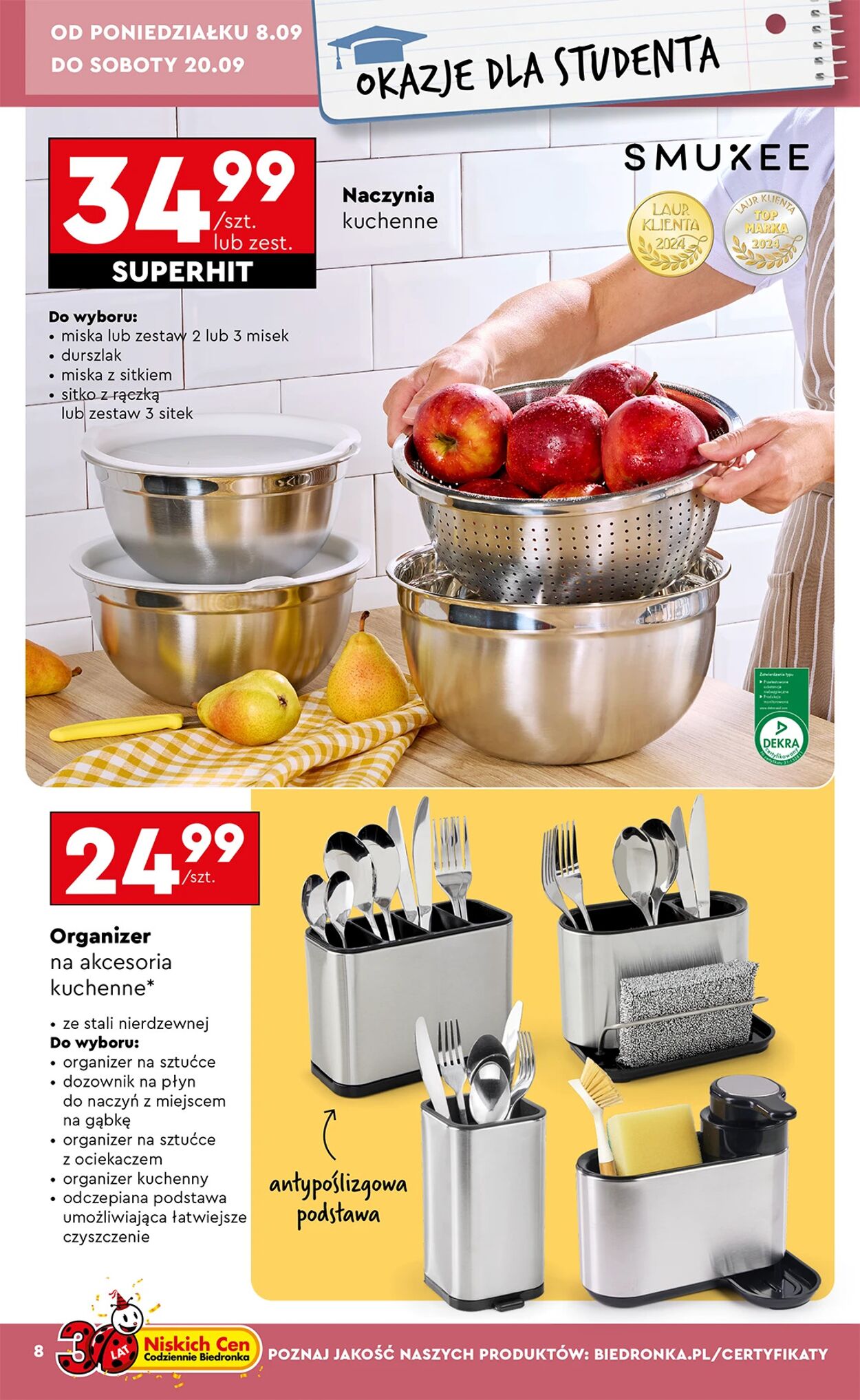 Gazetka Biedronka 08.09.2025 - 15.09.2025