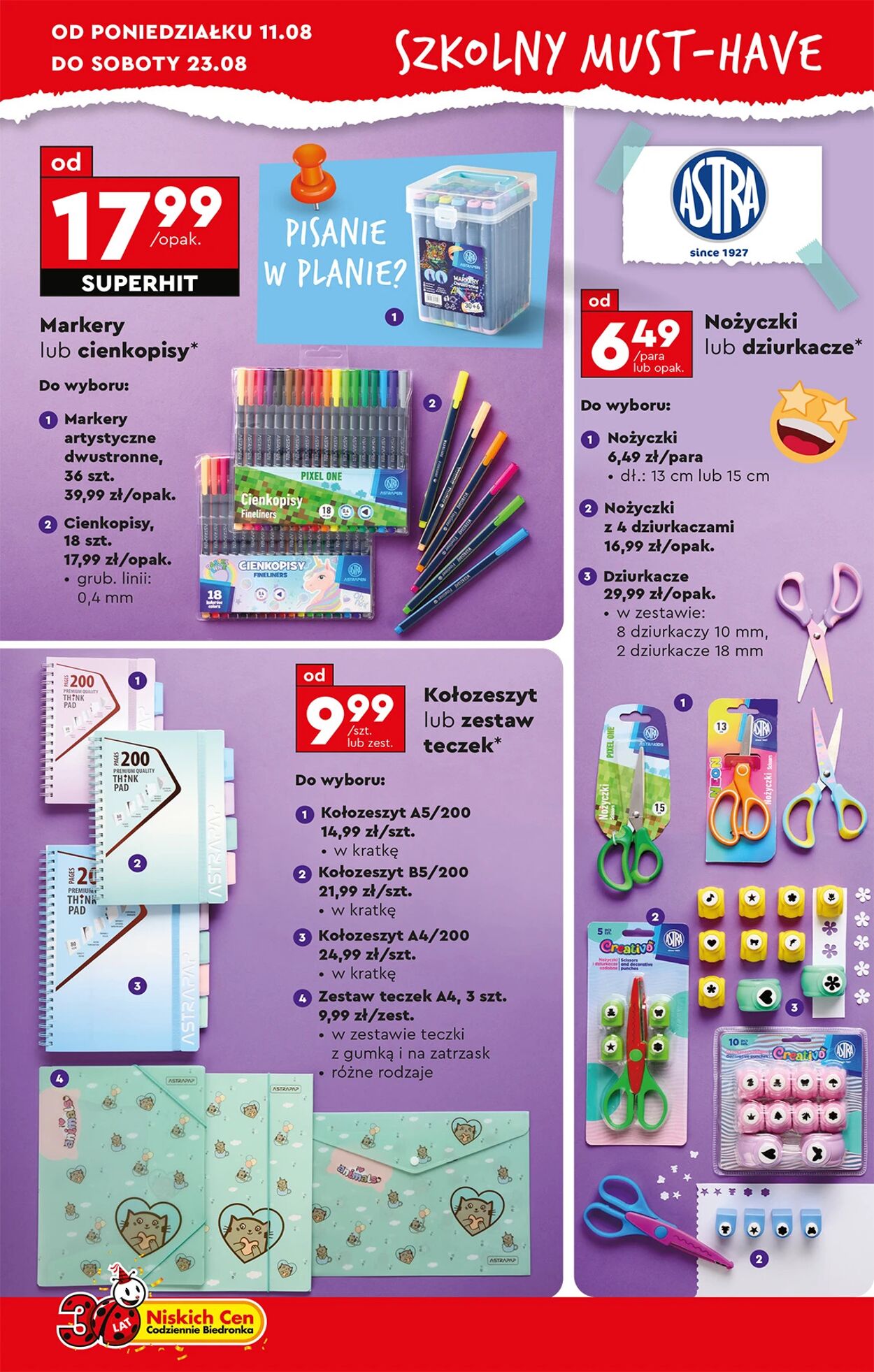 Gazetka Biedronka 11.08.2025 - 18.08.2025