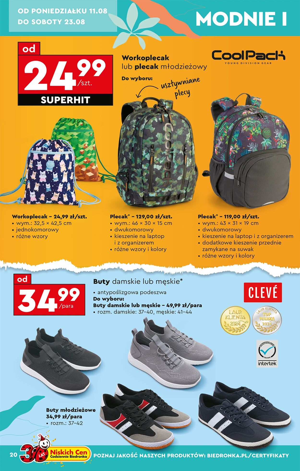 Gazetka Biedronka 11.08.2025 - 18.08.2025
