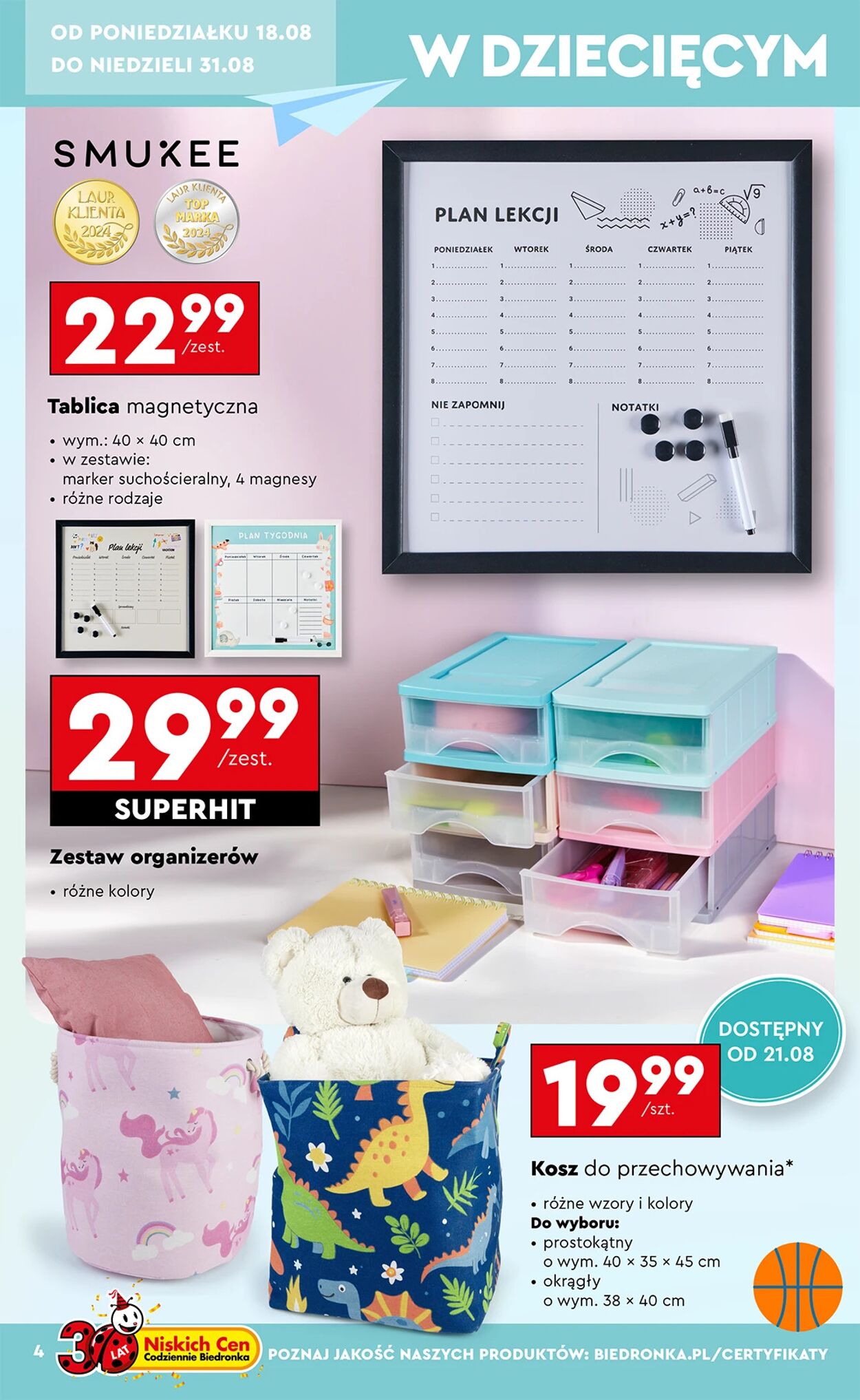 Gazetka Biedronka 18.08.2025 - 25.08.2025