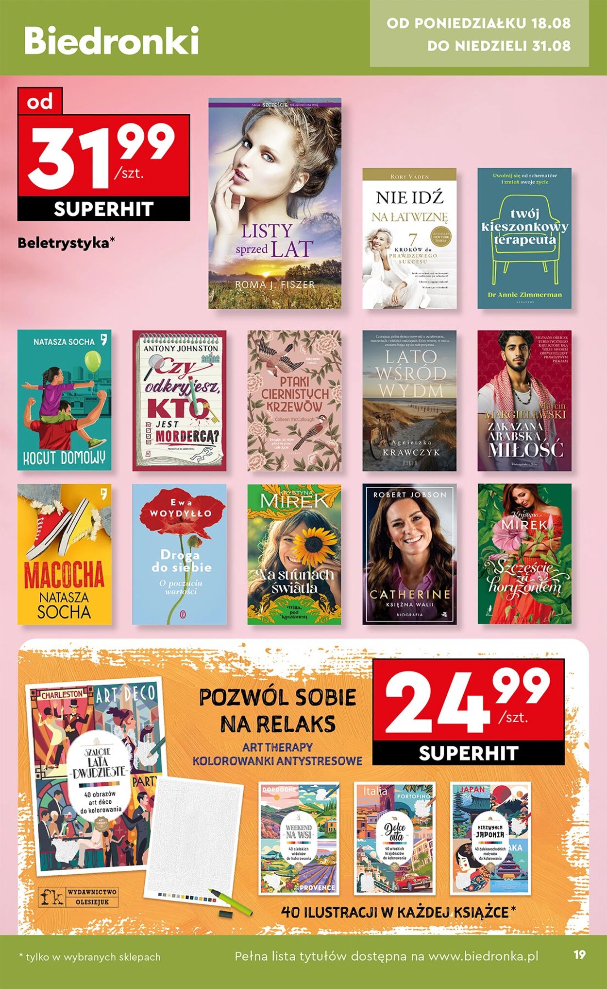 Gazetka Biedronka 18.08.2025 - 25.08.2025