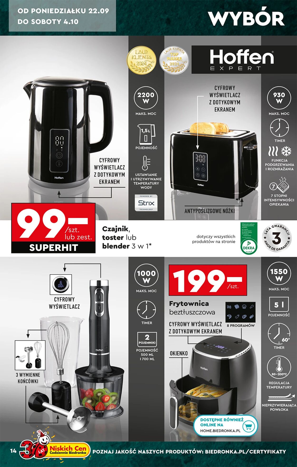 Gazetka Biedronka 20.09.2025 - 27.09.2025