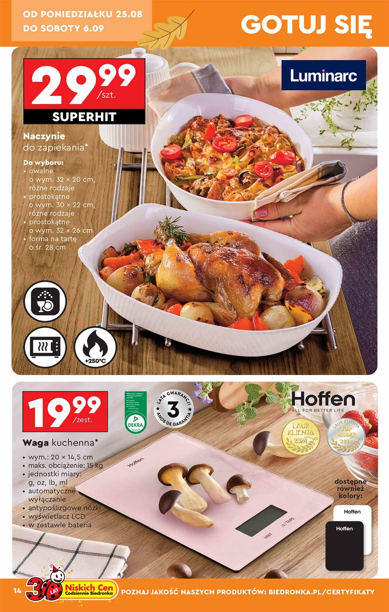 Gazetka Biedronka 25.08.2025 - 01.09.2025
