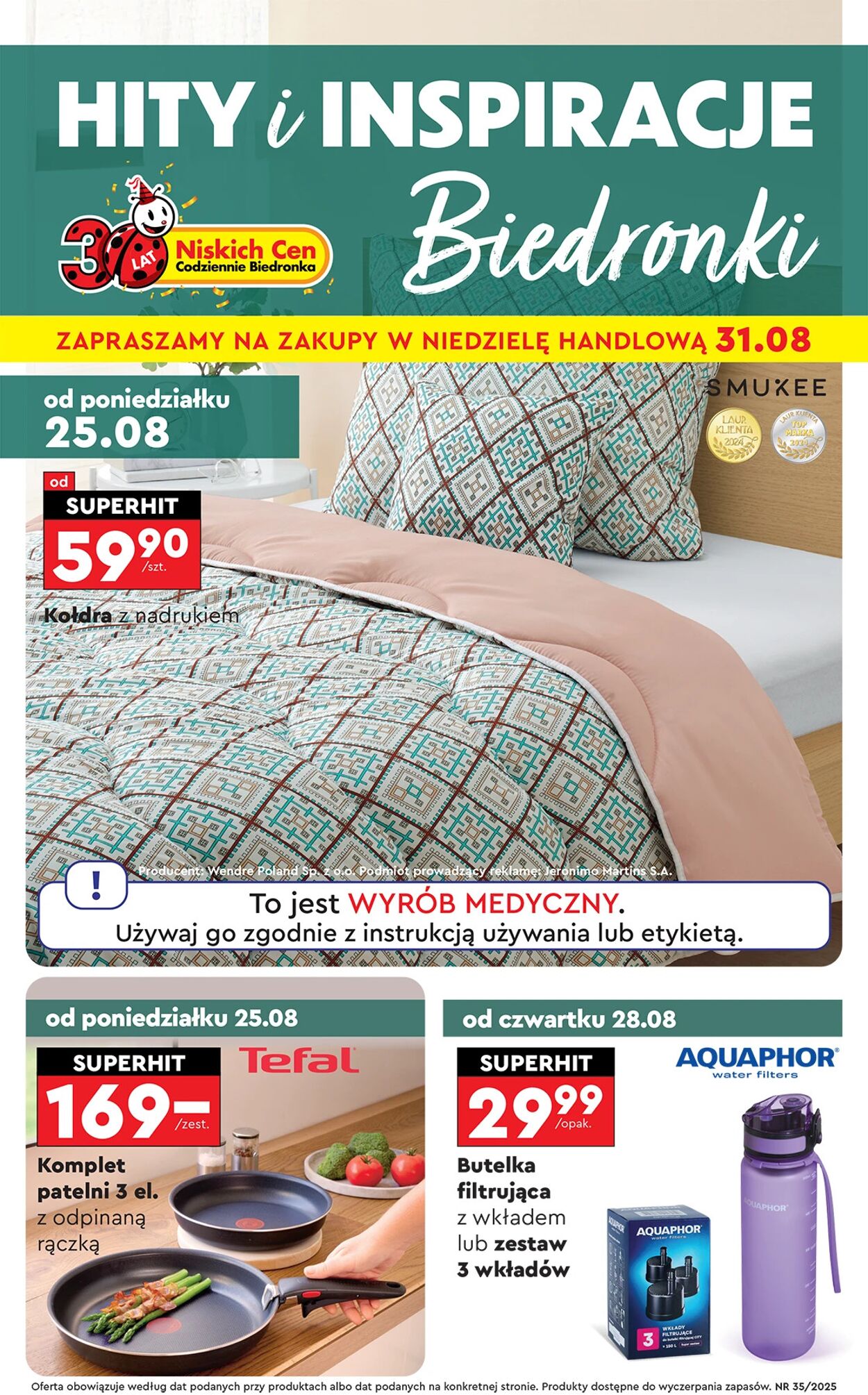 Gazetka Biedronka 25.08.2025 - 01.09.2025