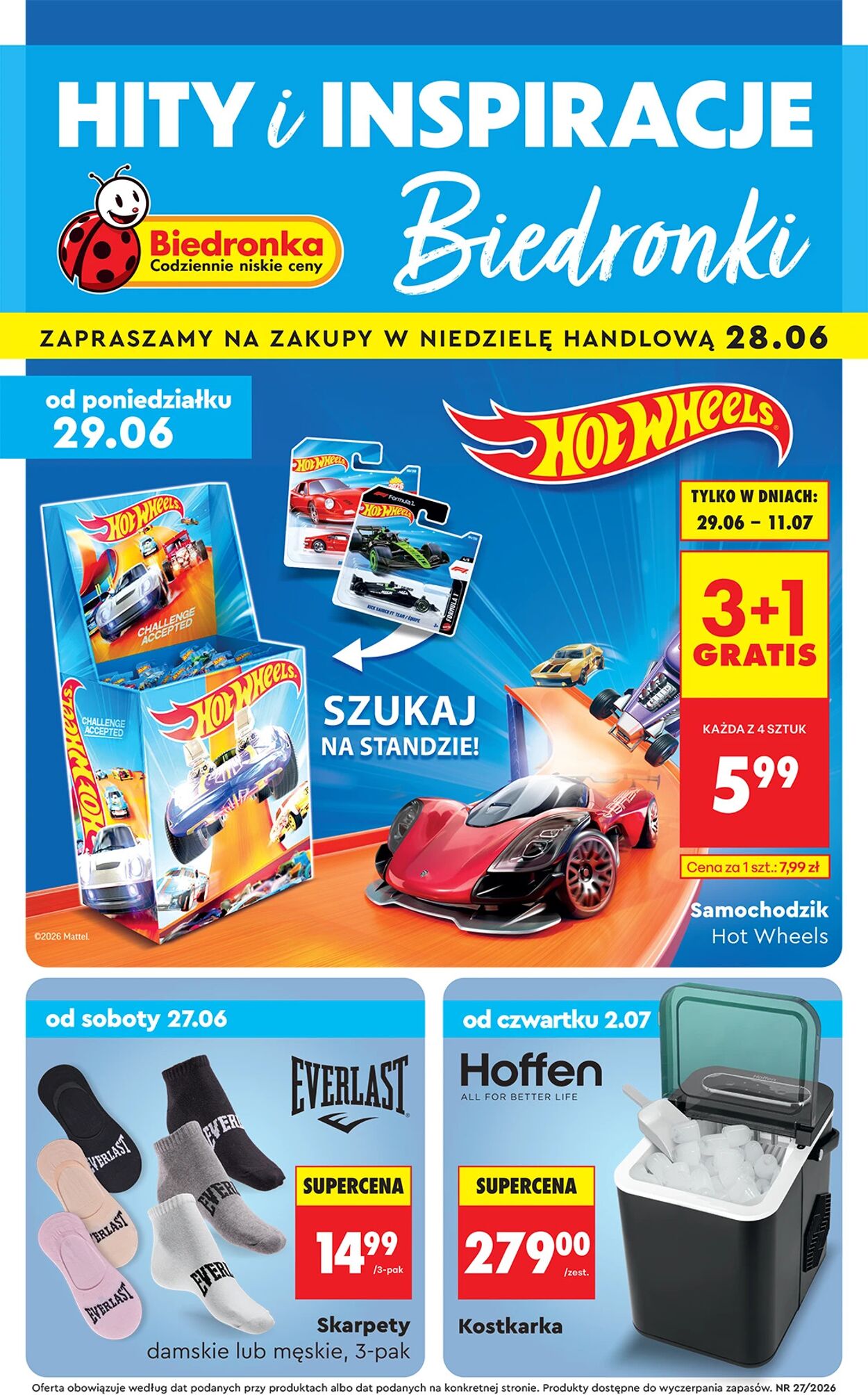 Gazetka Biedronka 27.06.2026 - 04.07.2026