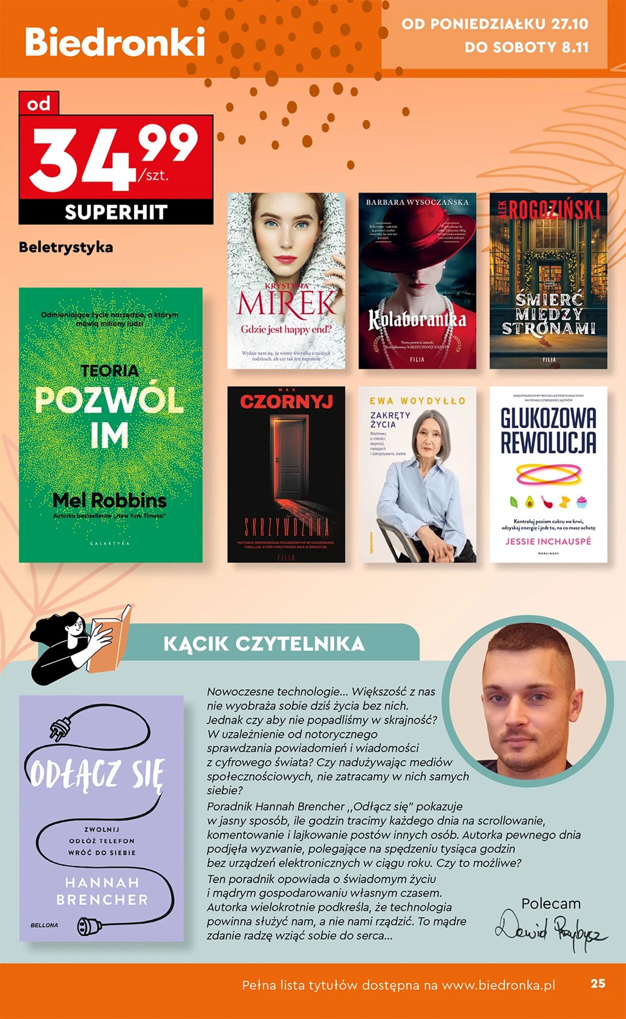 Gazetka Biedronka 27.10.2025 - 03.11.2025
