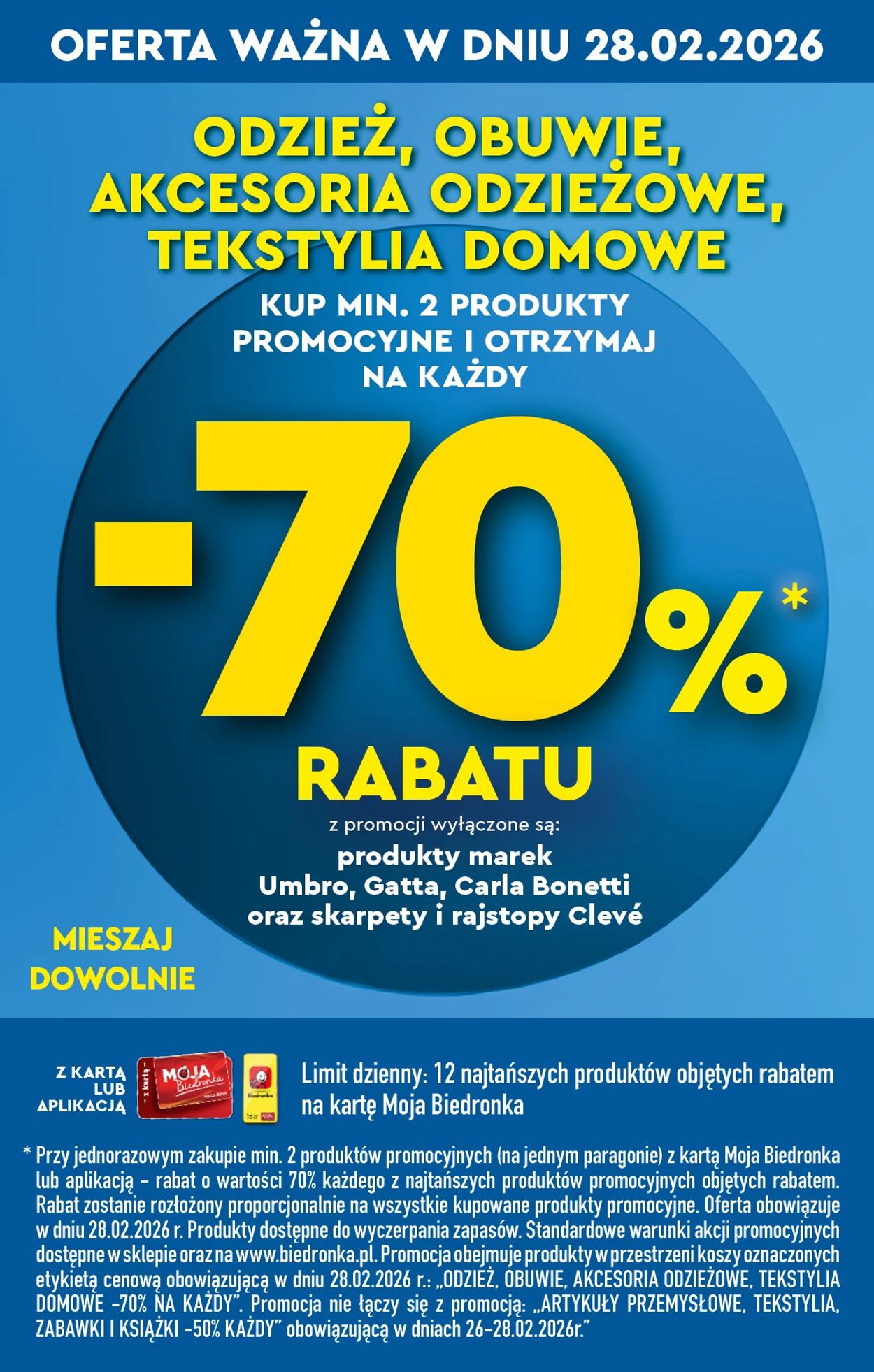 Gazetka Biedronka 28.02.2026 - 07.03.2026