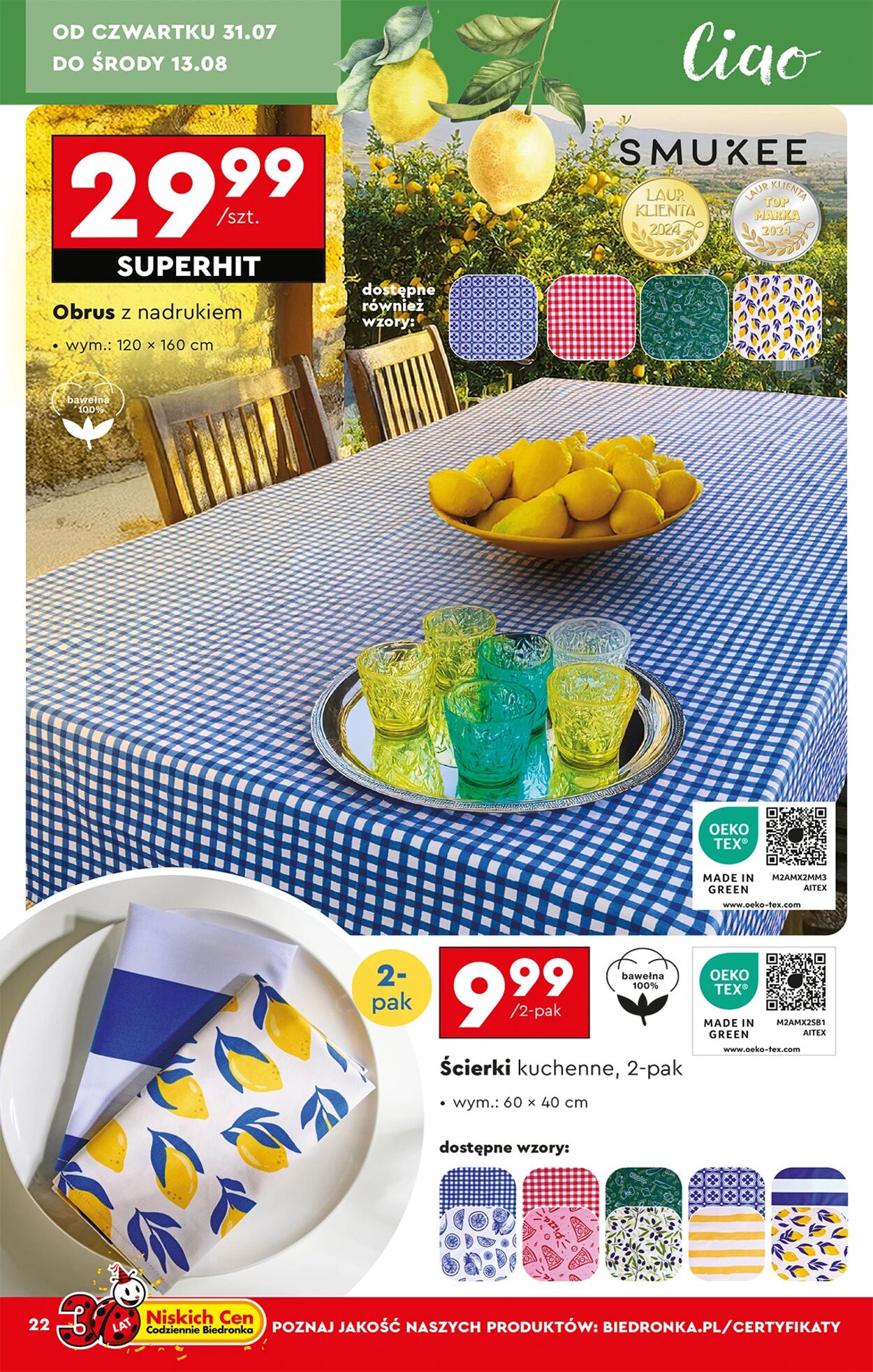 Gazetka Biedronka 28.07.2025 - 04.08.2025