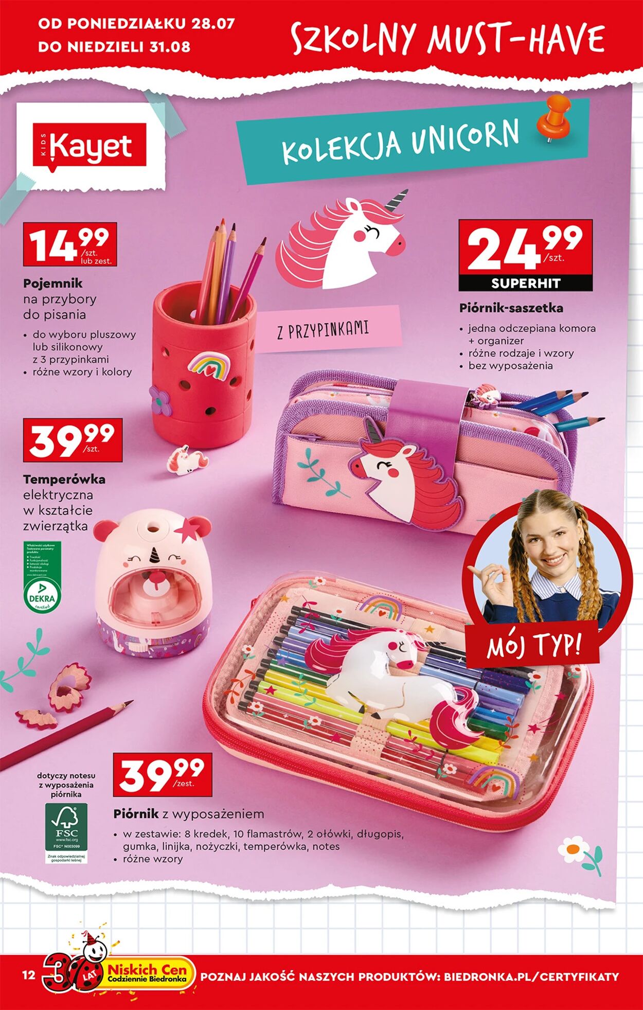 Gazetka Biedronka 28.07.2025 - 04.08.2025