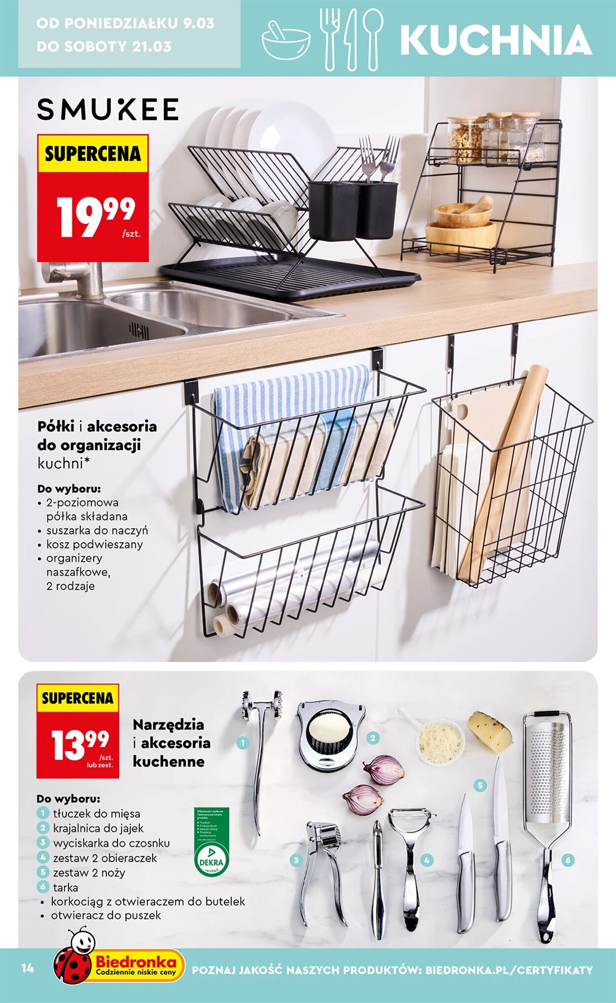 Gazetka Biedronka 09.03.2026 - 15.03.2026