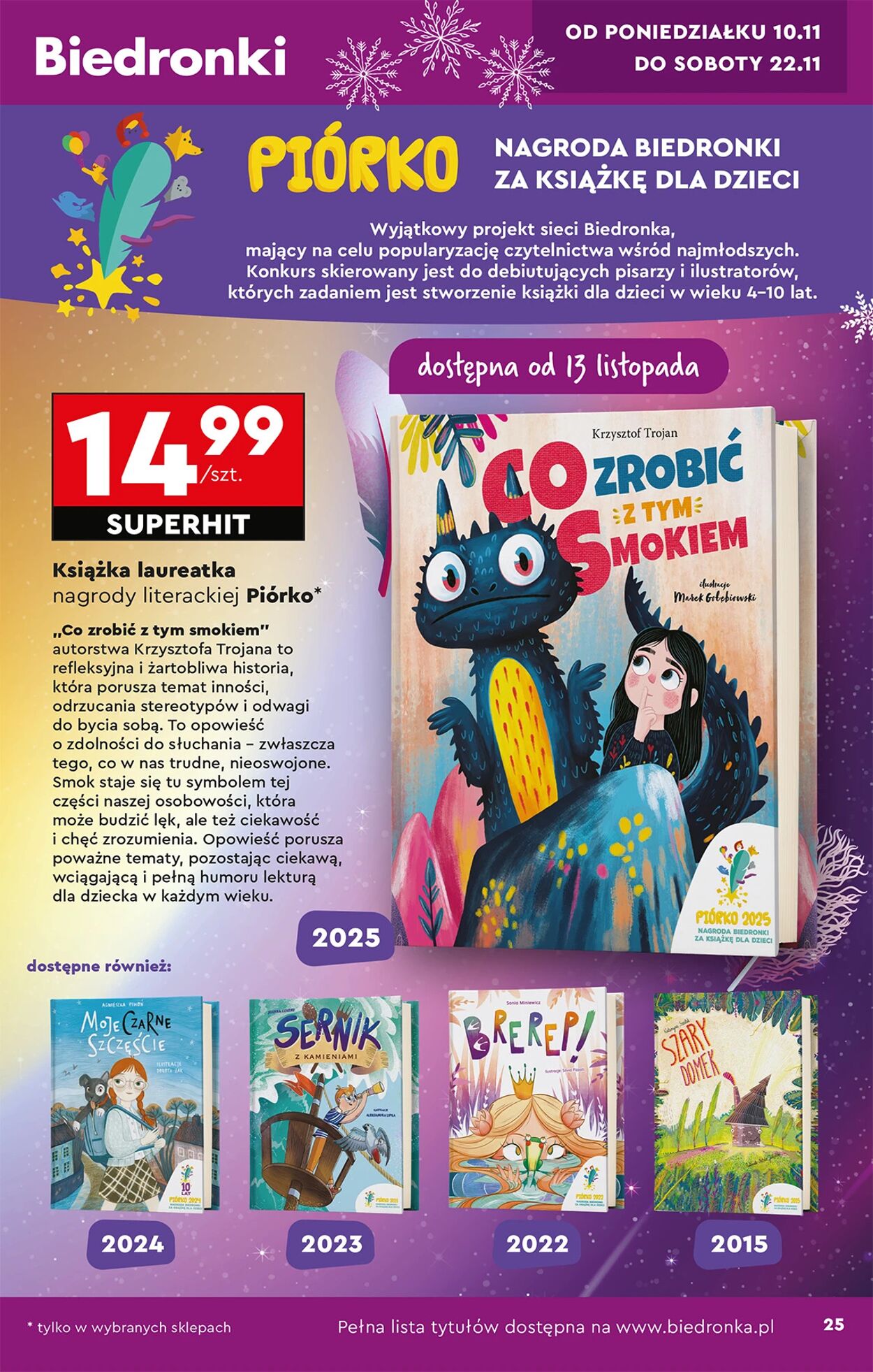 Gazetka Biedronka 10.11.2025 - 17.11.2025