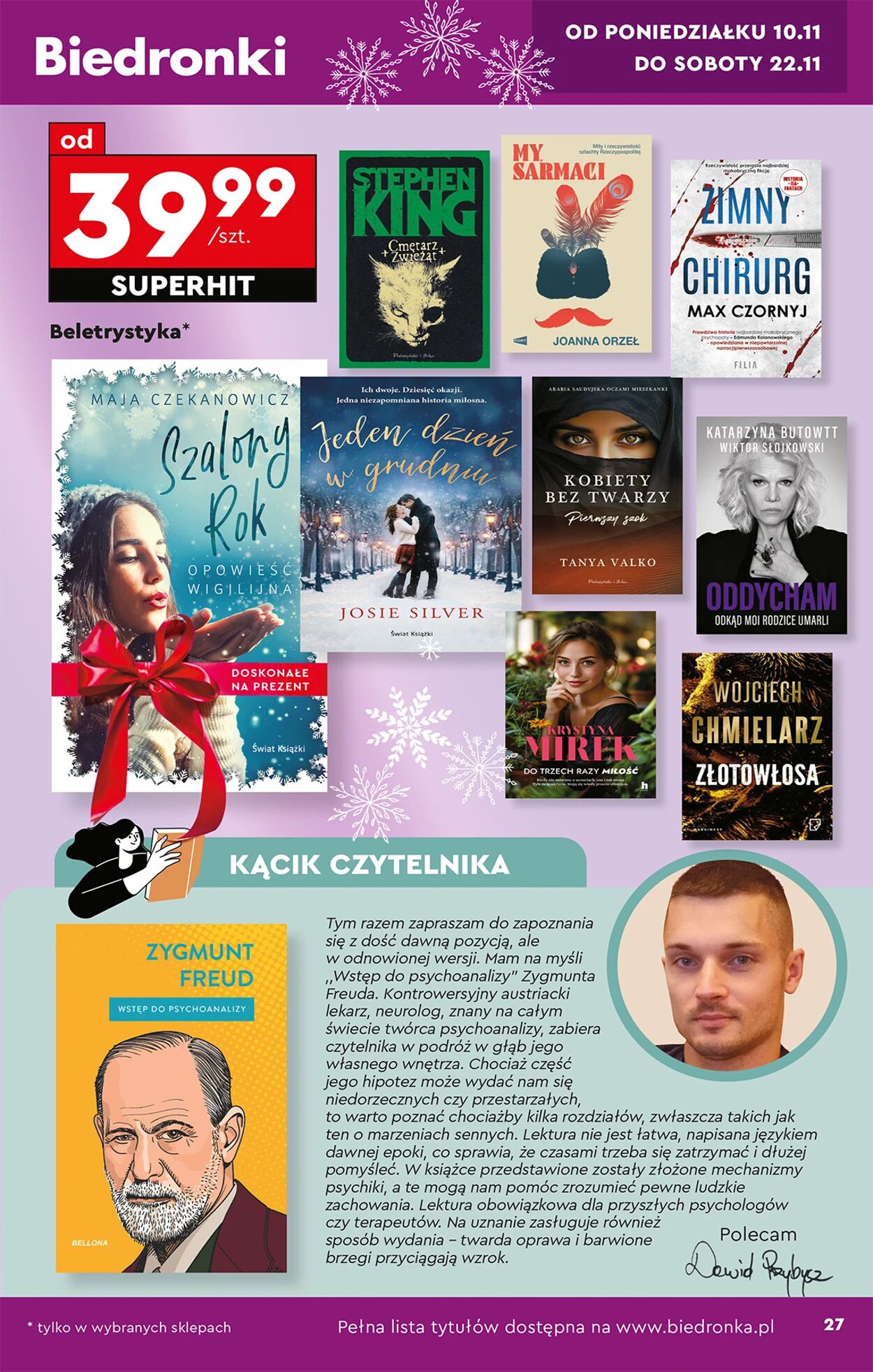 Gazetka Biedronka 10.11.2025 - 17.11.2025