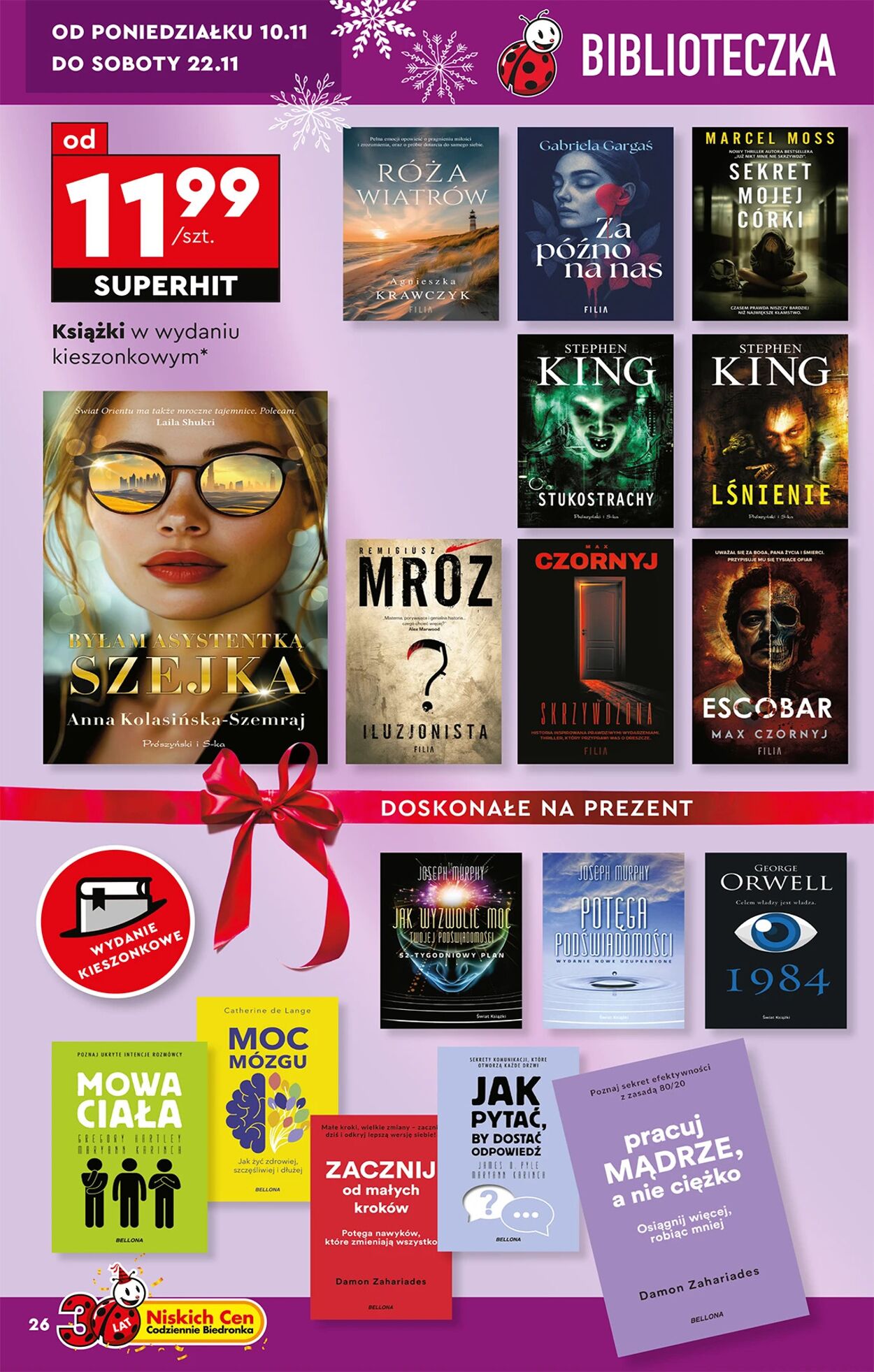Gazetka Biedronka 10.11.2025 - 17.11.2025