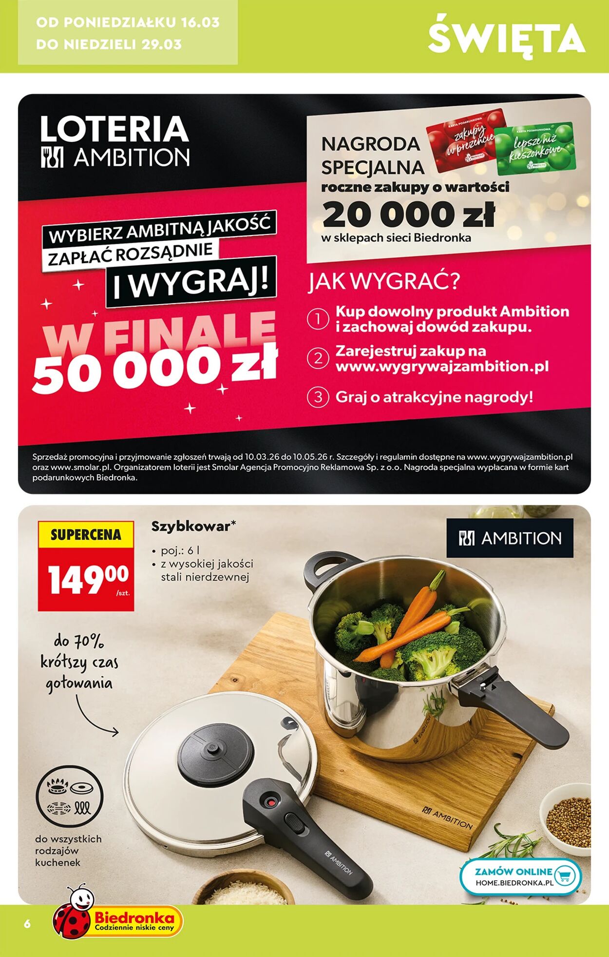 Gazetka Biedronka 14.03.2026 - 21.03.2026