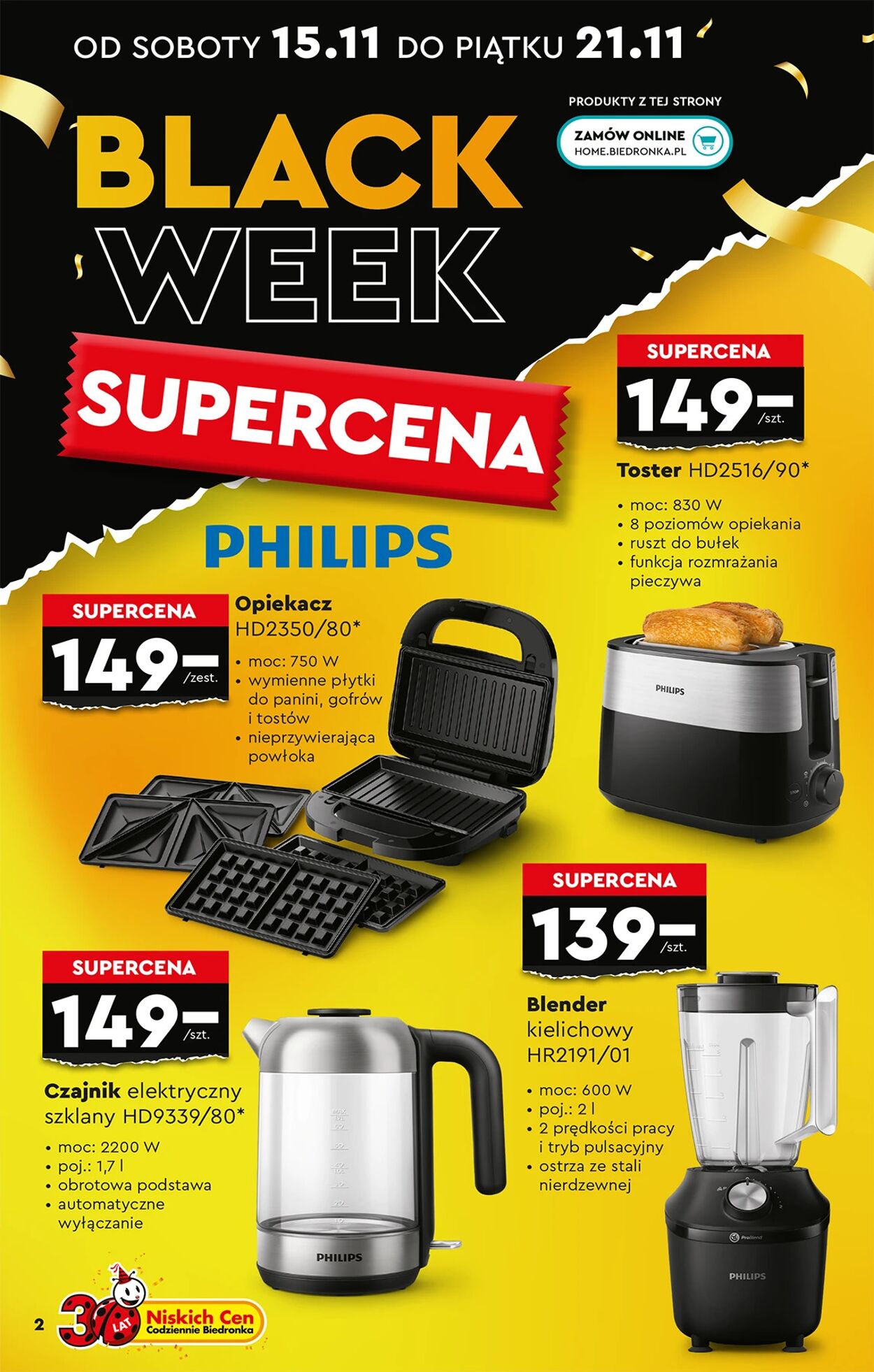 Gazetka Biedronka 15.11.2025 - 22.11.2025
