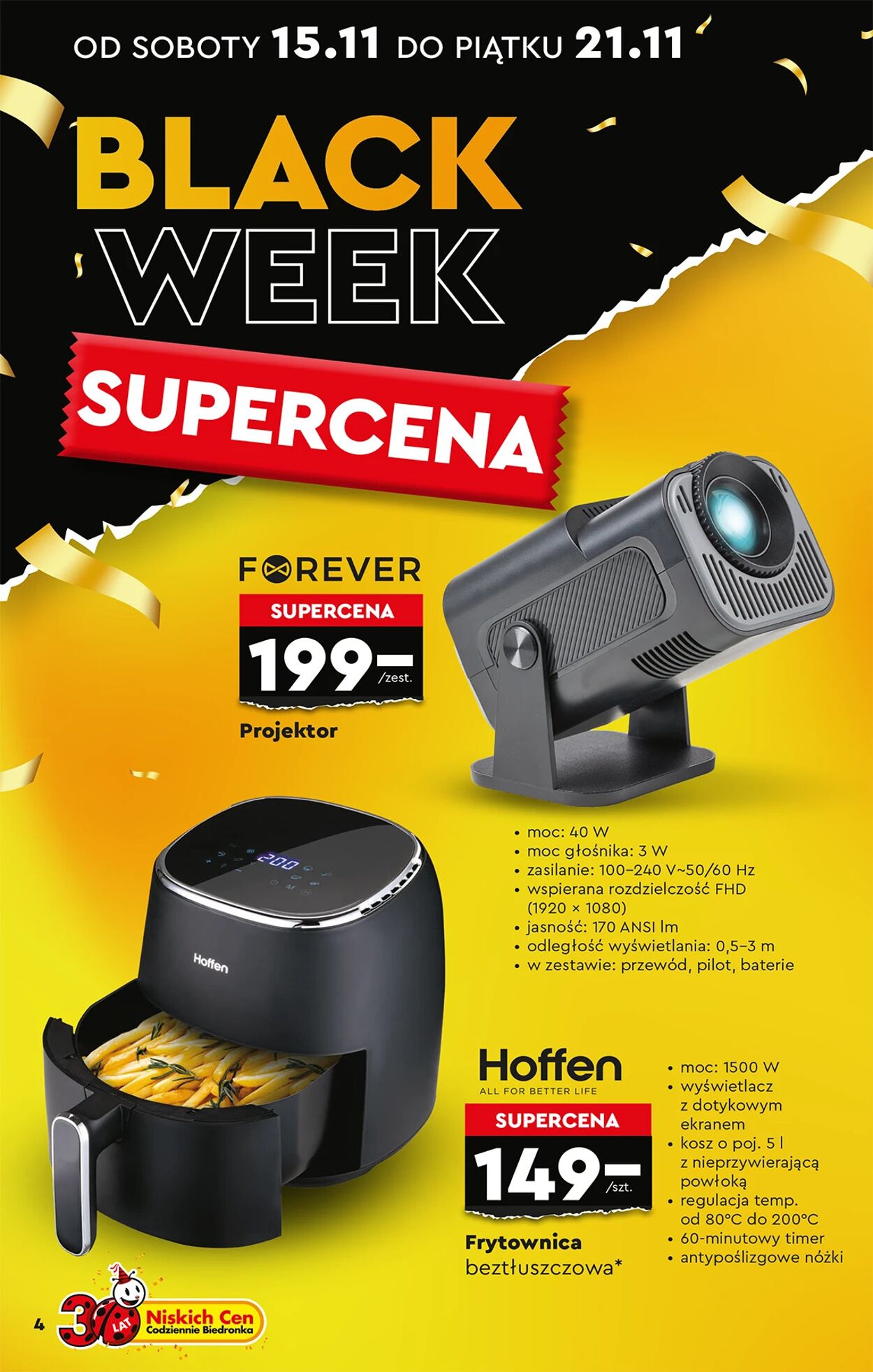 Gazetka Biedronka 15.11.2025 - 22.11.2025