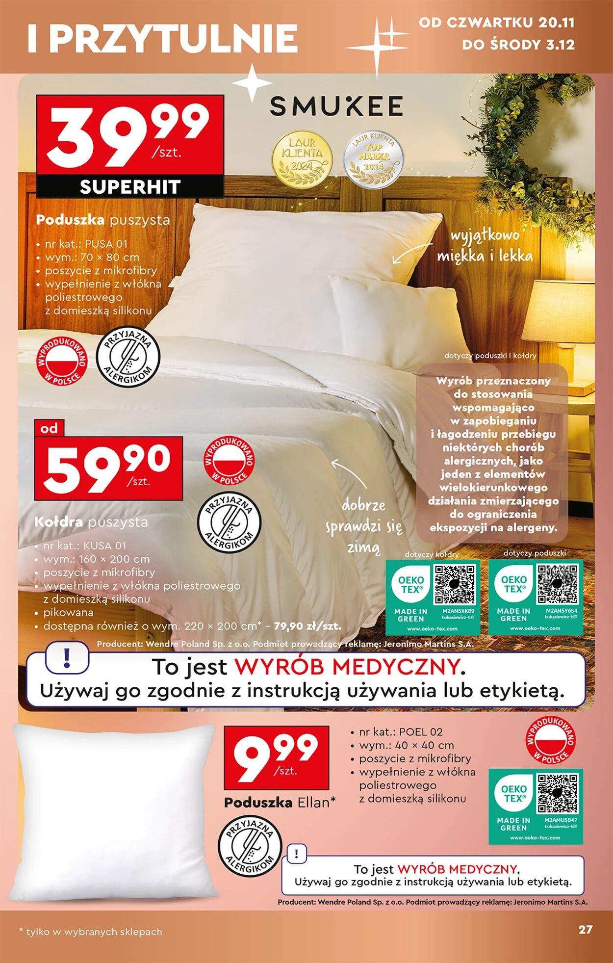 Gazetka Biedronka 15.11.2025 - 22.11.2025