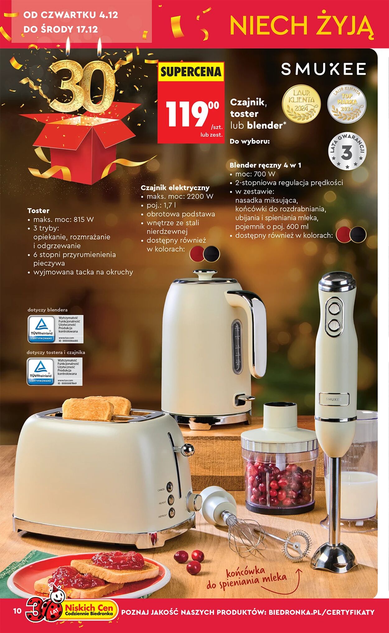 Gazetka Biedronka 29.11.2025 - 06.12.2025