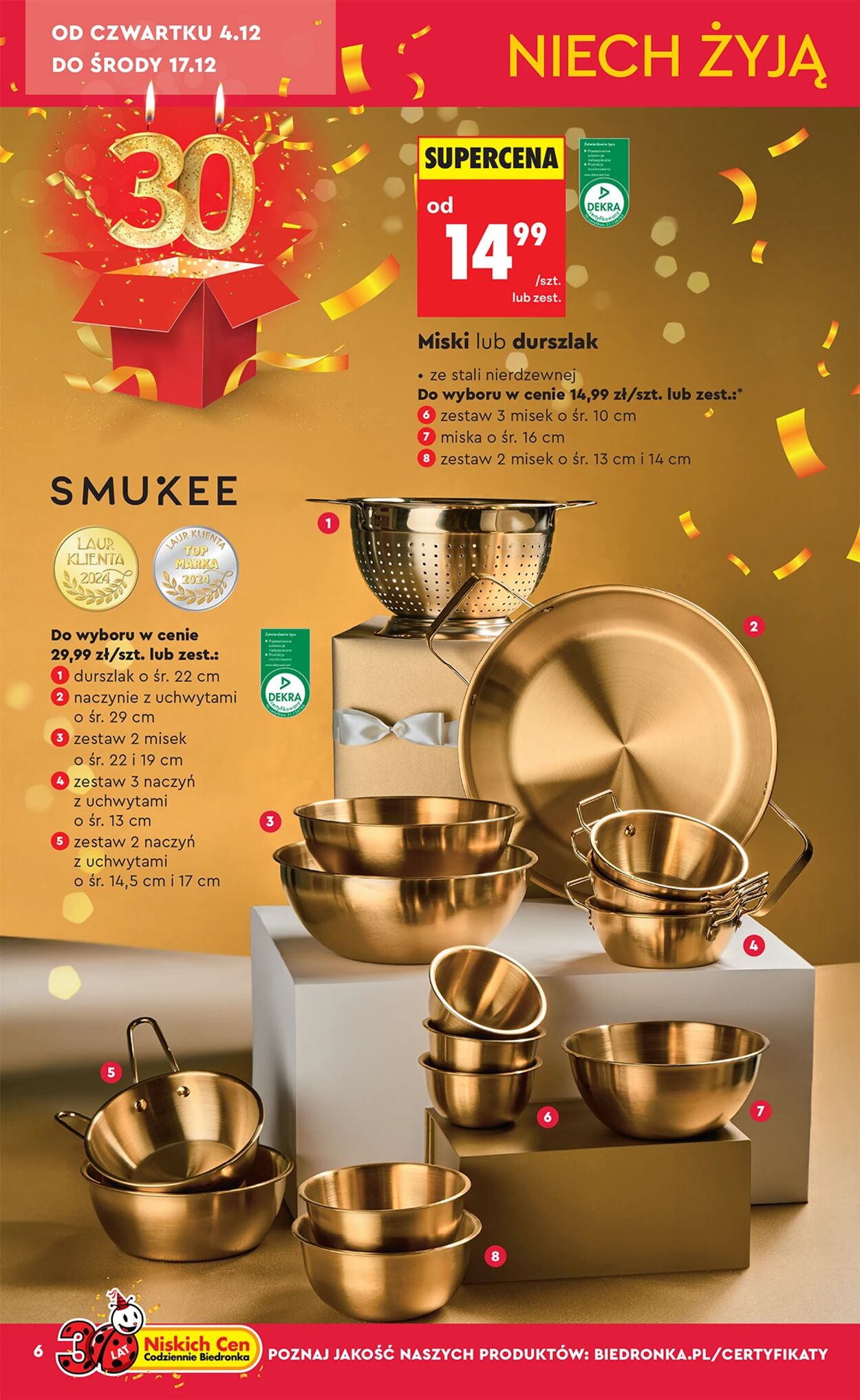 Gazetka Biedronka 29.11.2025 - 06.12.2025