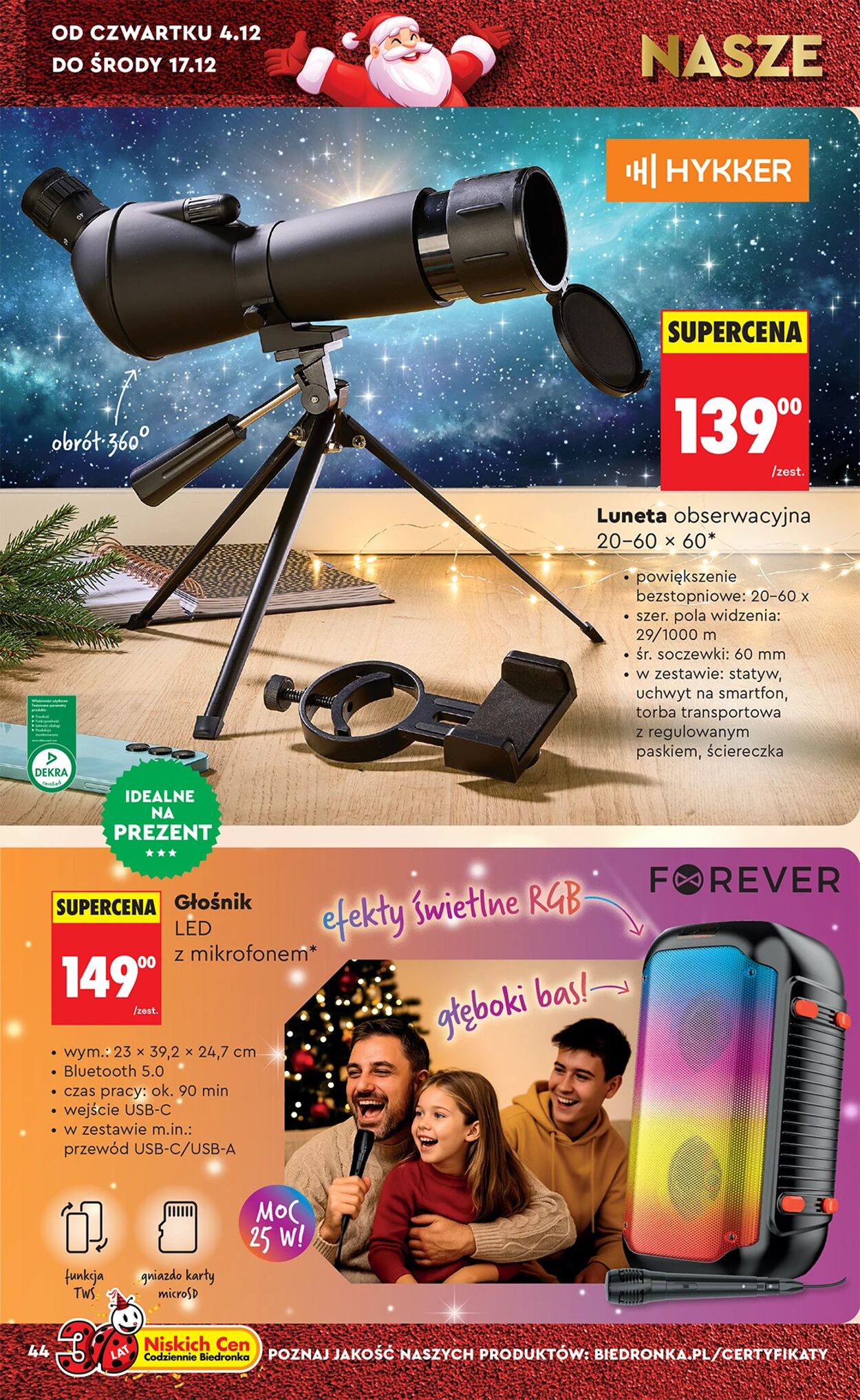 Gazetka Biedronka 29.11.2025 - 06.12.2025