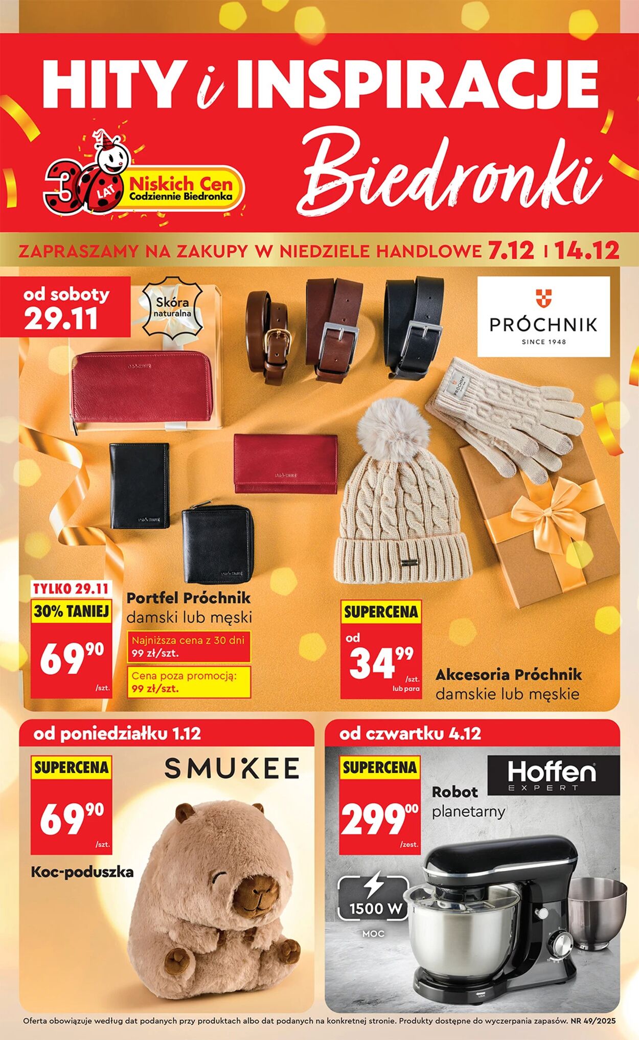 Gazetka Biedronka 29.11.2025 - 06.12.2025