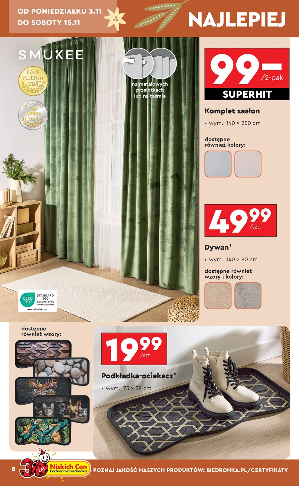 Gazetka Biedronka 03.11.2025 - 09.11.2025