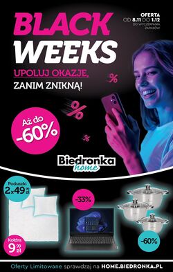 Gazetka Biedronka 08.11.2025 - 01.12.2025