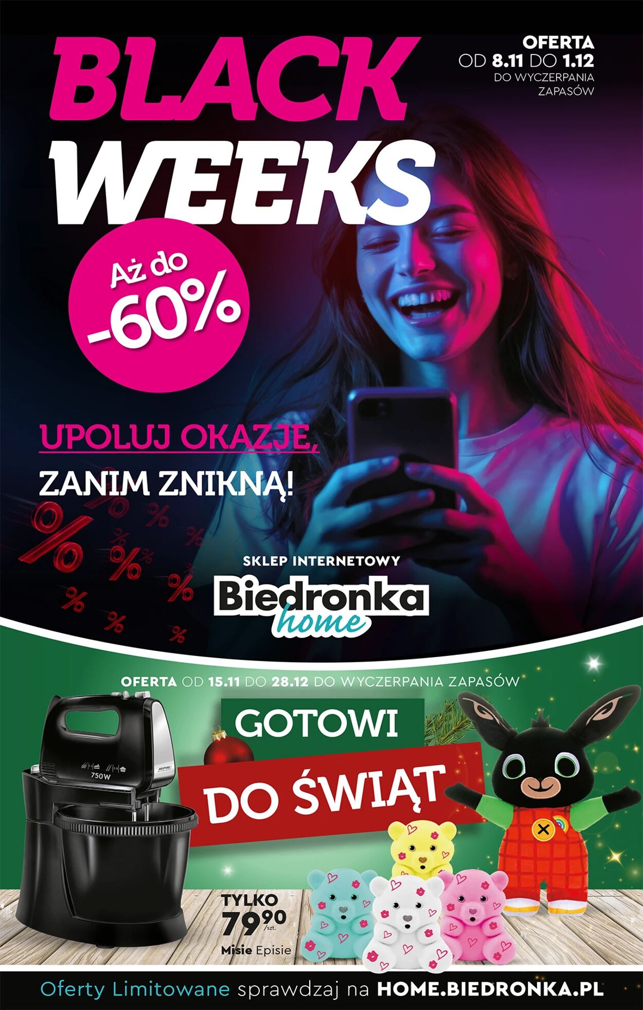 Gazetka Biedronka 15.11.2025 - 01.12.2025