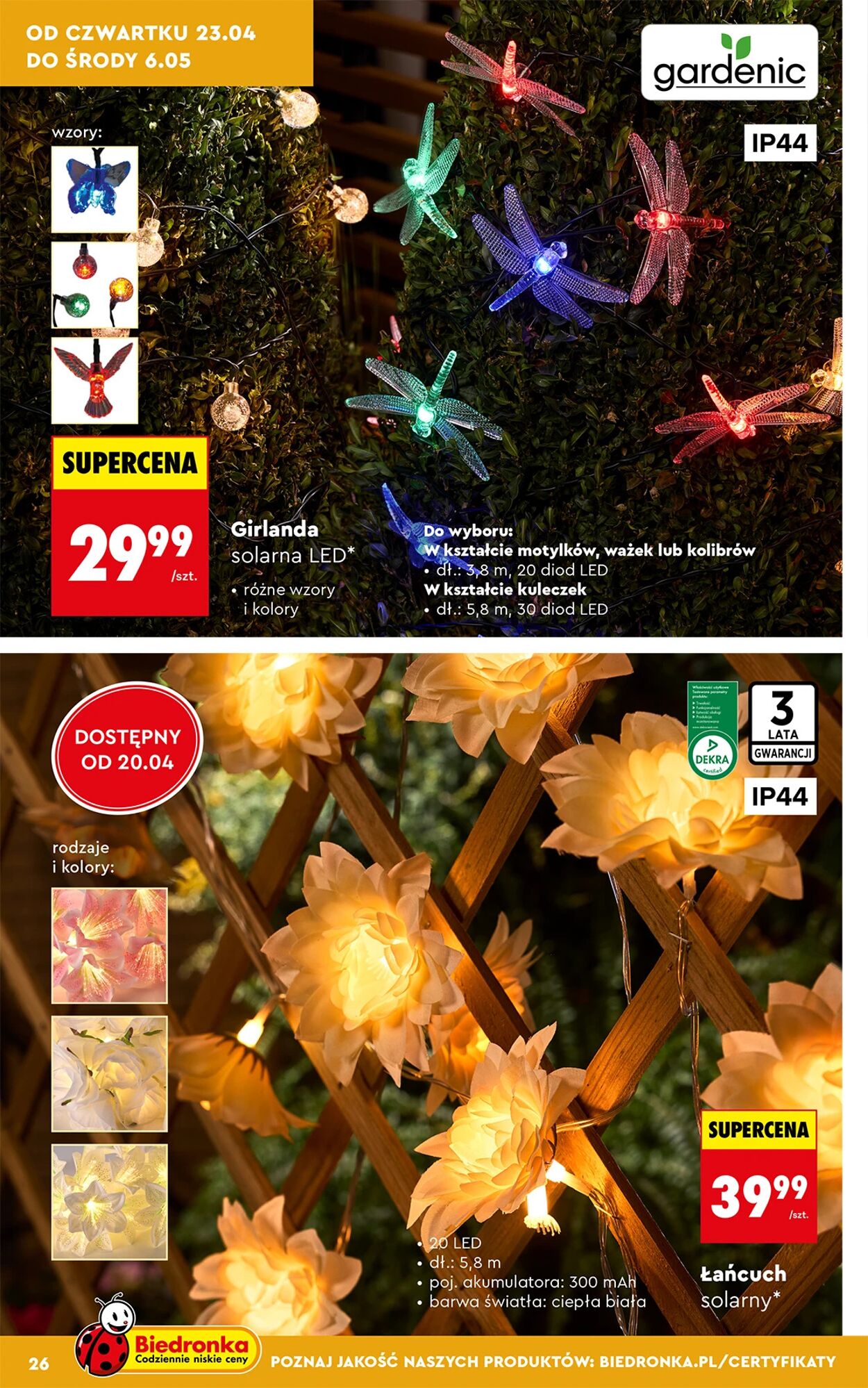 Gazetka Biedronka 20.04.2026 - 27.04.2026