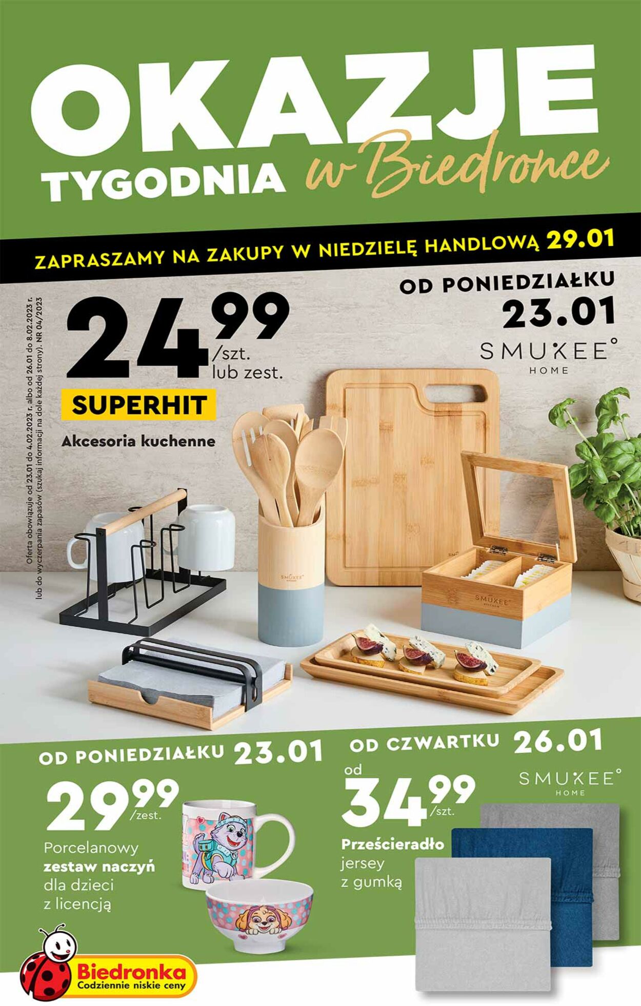 Gazetka Biedronka 23.01.2023 - 04.02.2023