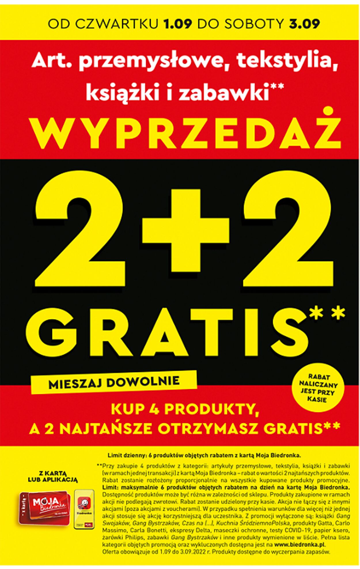 Gazetka Biedronka 29.08.2022 - 04.09.2022