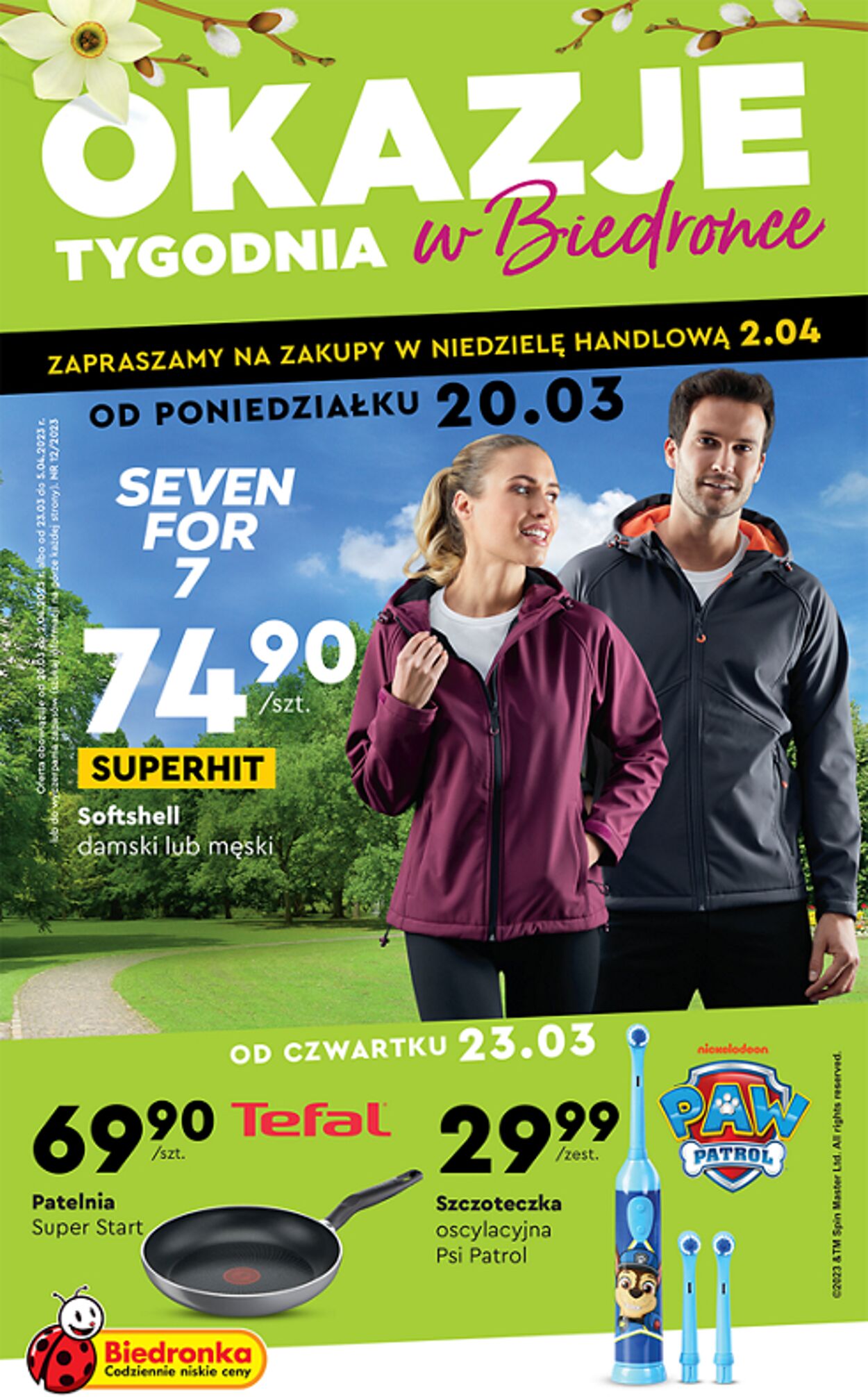 Gazetka Biedronka 20.03.2023 - 02.04.2023