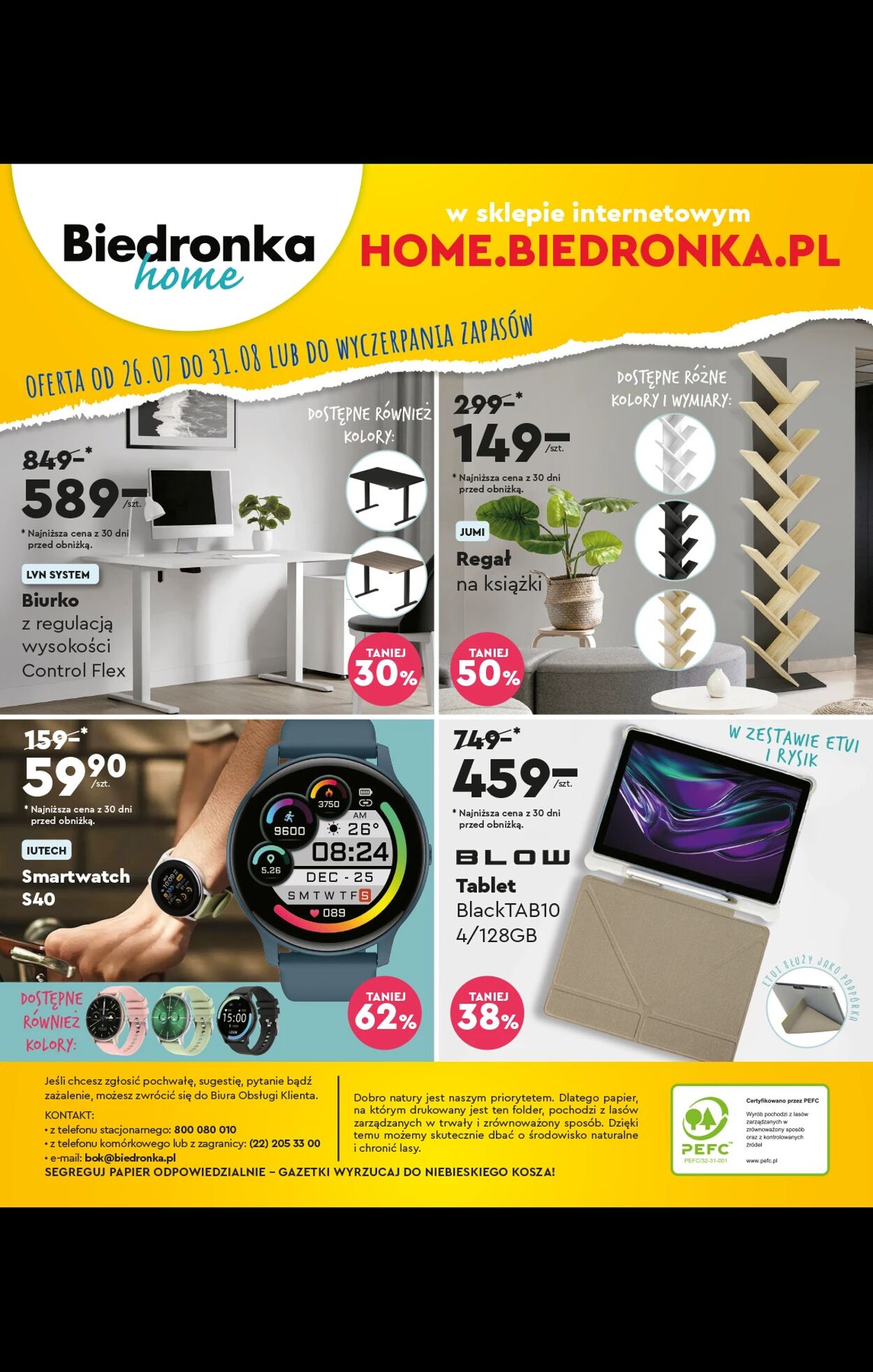Gazetka Biedronka 28.07.2025 - 31.08.2025