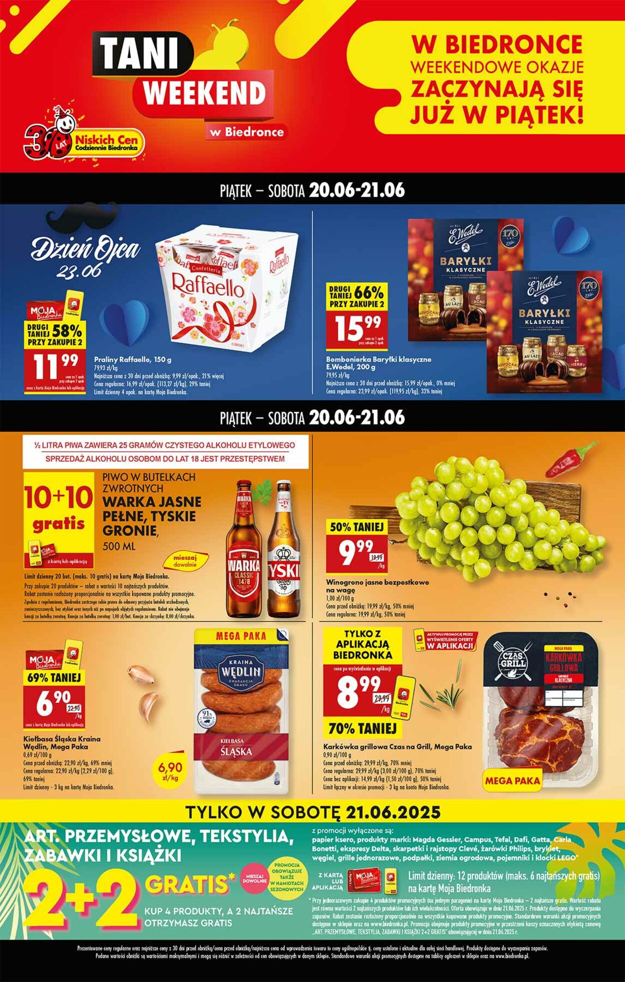 Gazetka Biedronka 20.06.2025 - 21.06.2025