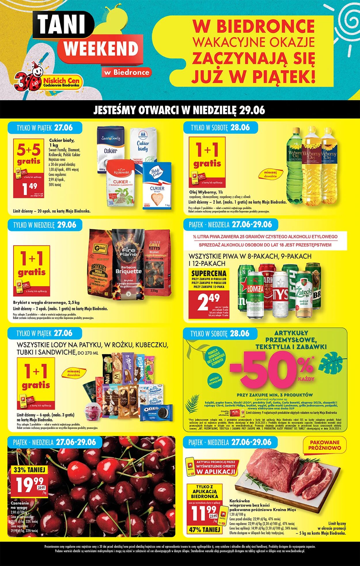 Gazetka Biedronka 27.06.2025 - 29.06.2025