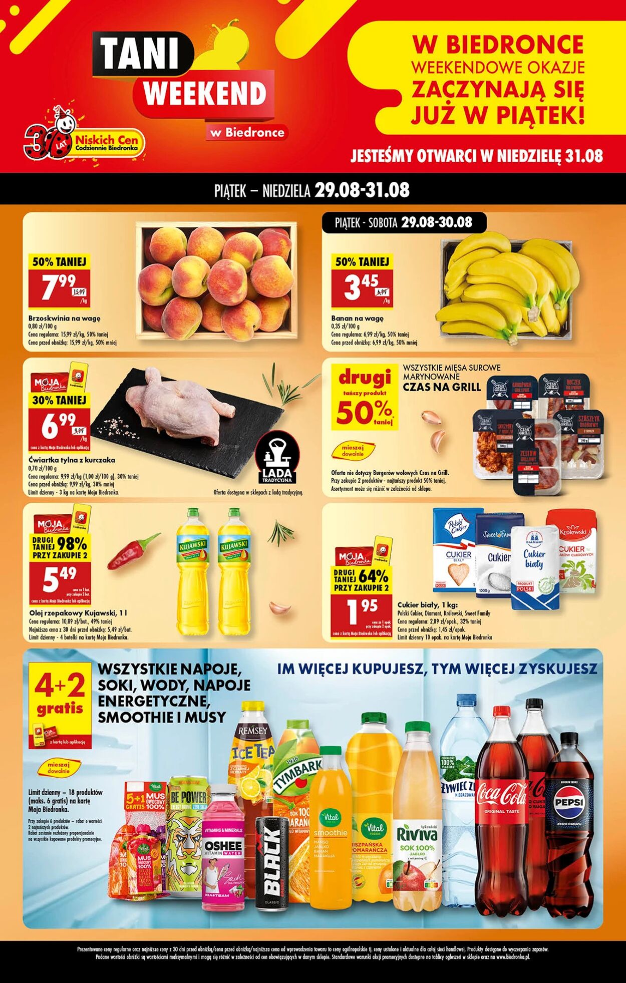 Gazetka Biedronka 29.08.2025 - 31.08.2025