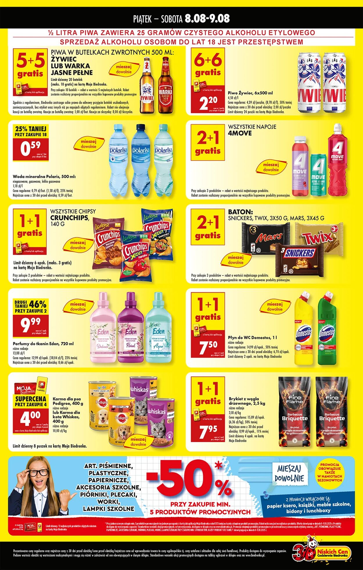 Gazetka Biedronka 08.08.2025 - 09.08.2025